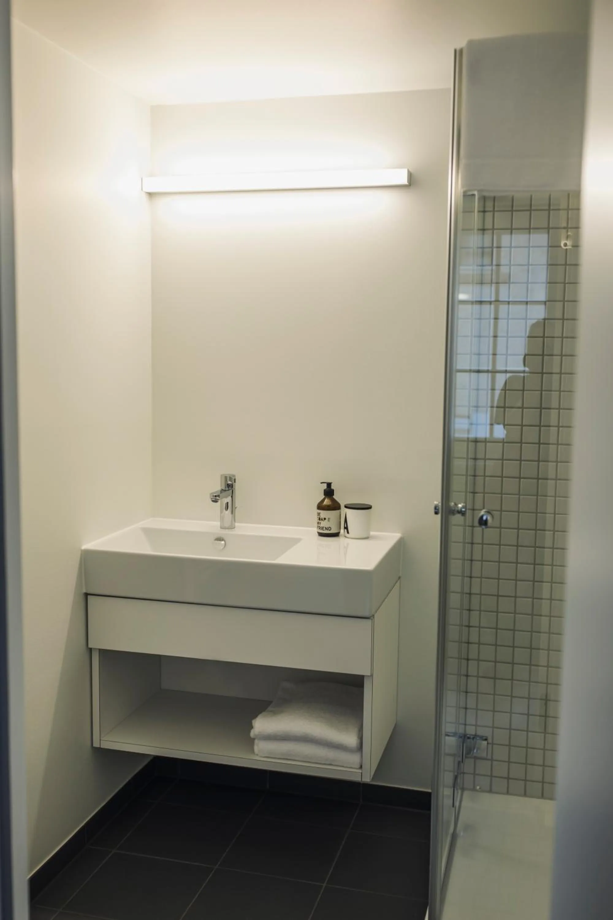 Shower in Krone Hard - self check-in