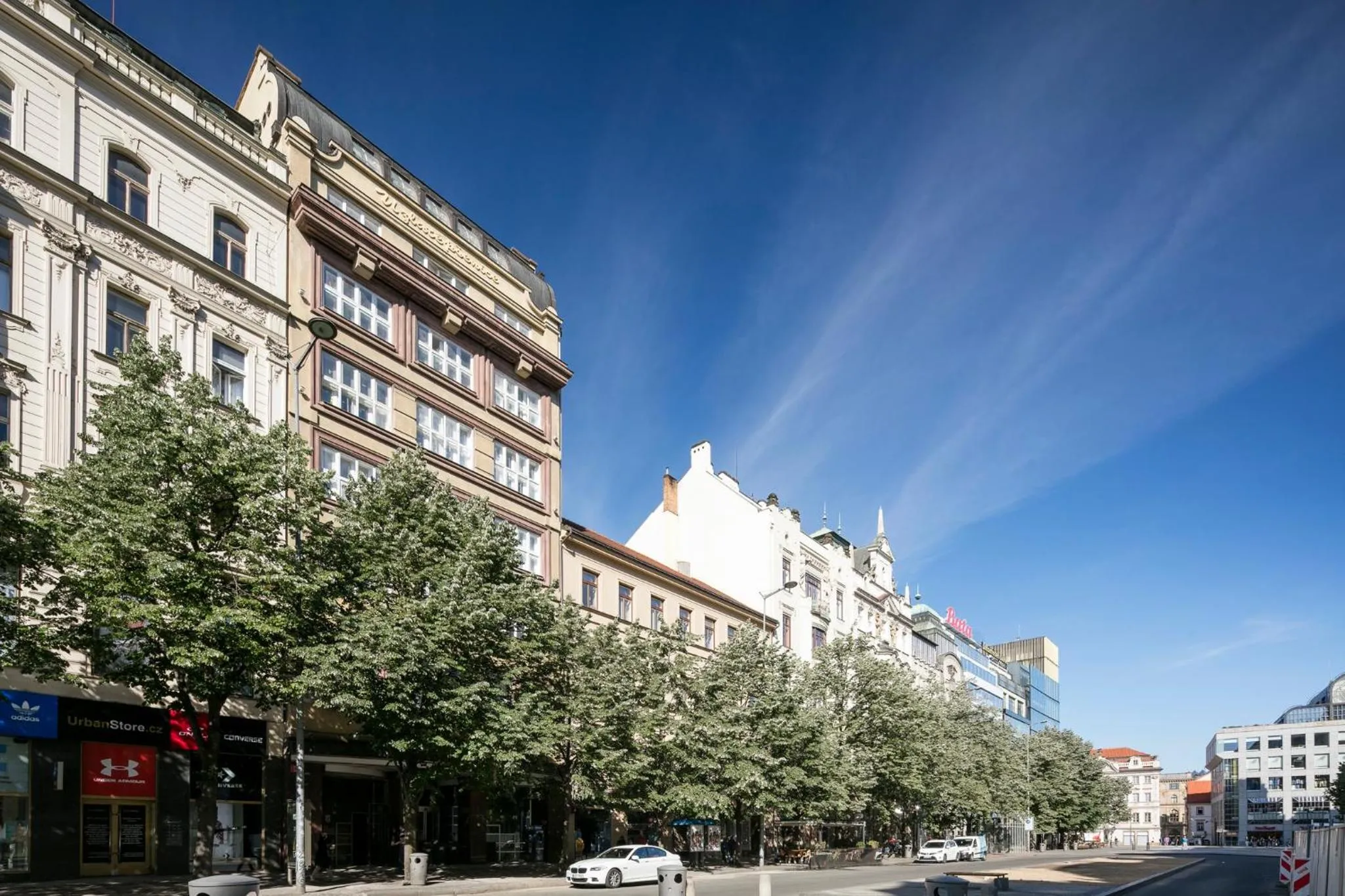 Property building in Pytloun Boutique Hotel Prague