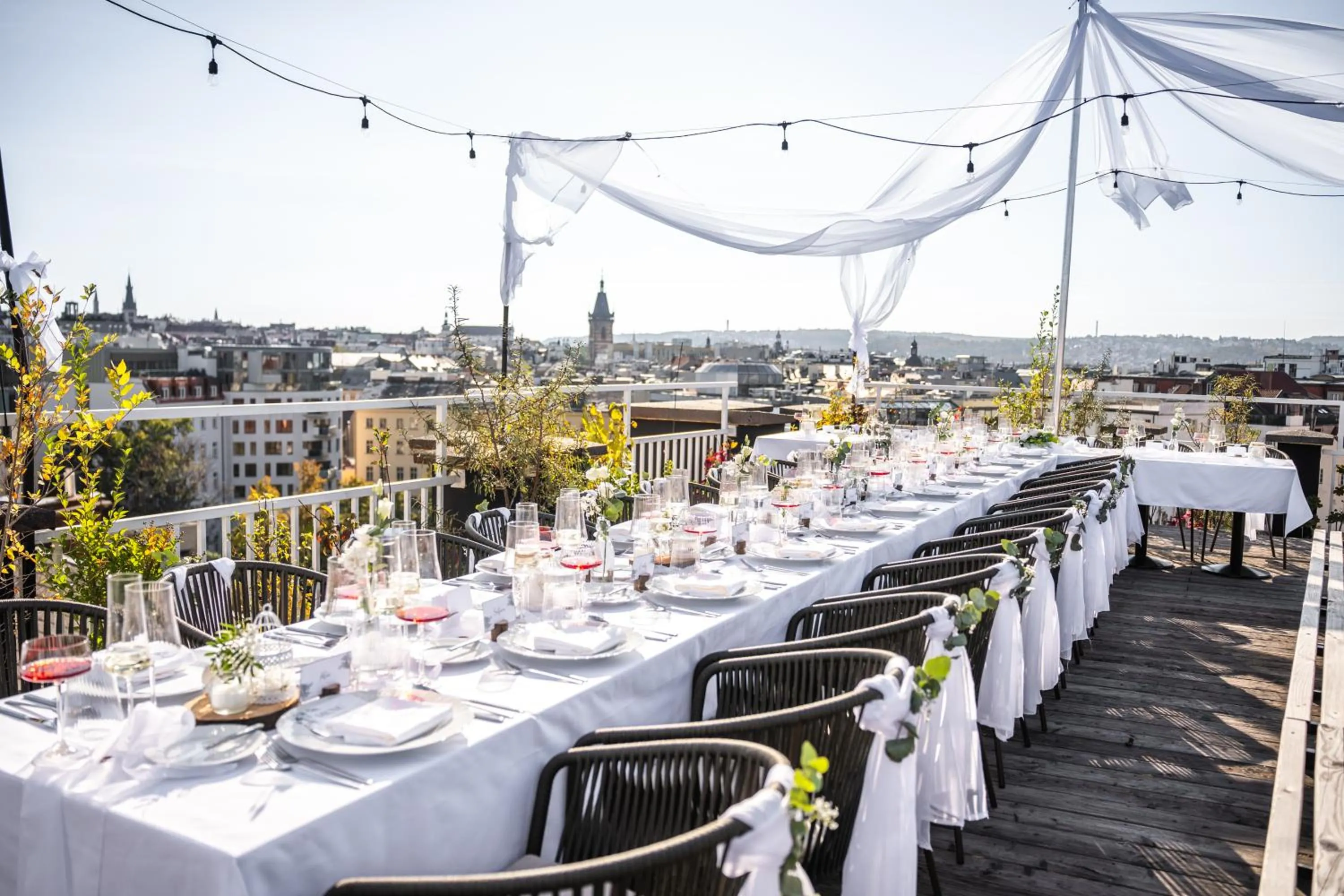 Restaurant/places to eat in Pytloun Boutique Hotel Prague