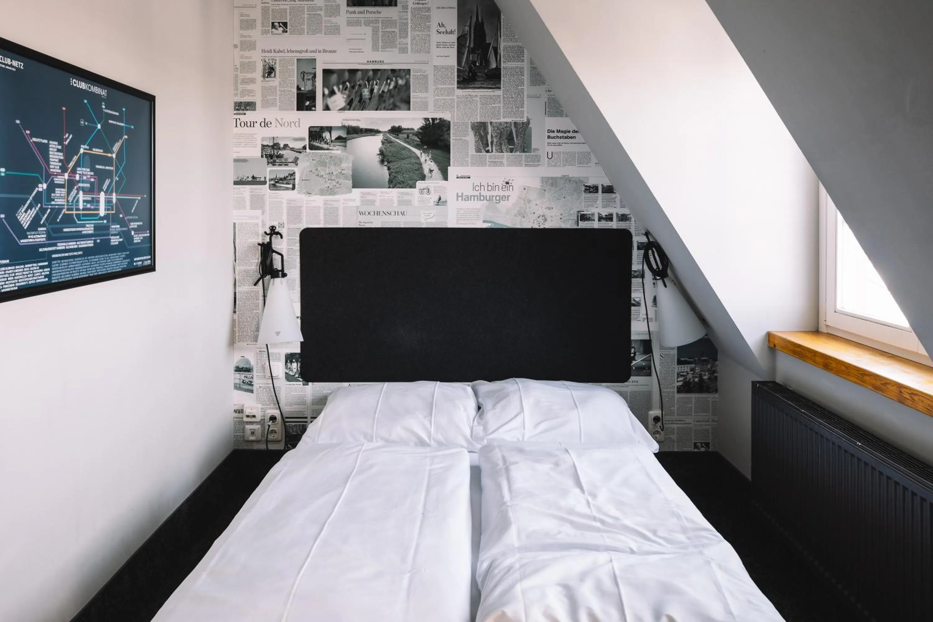 Bed in Superbude Hamburg St Pauli