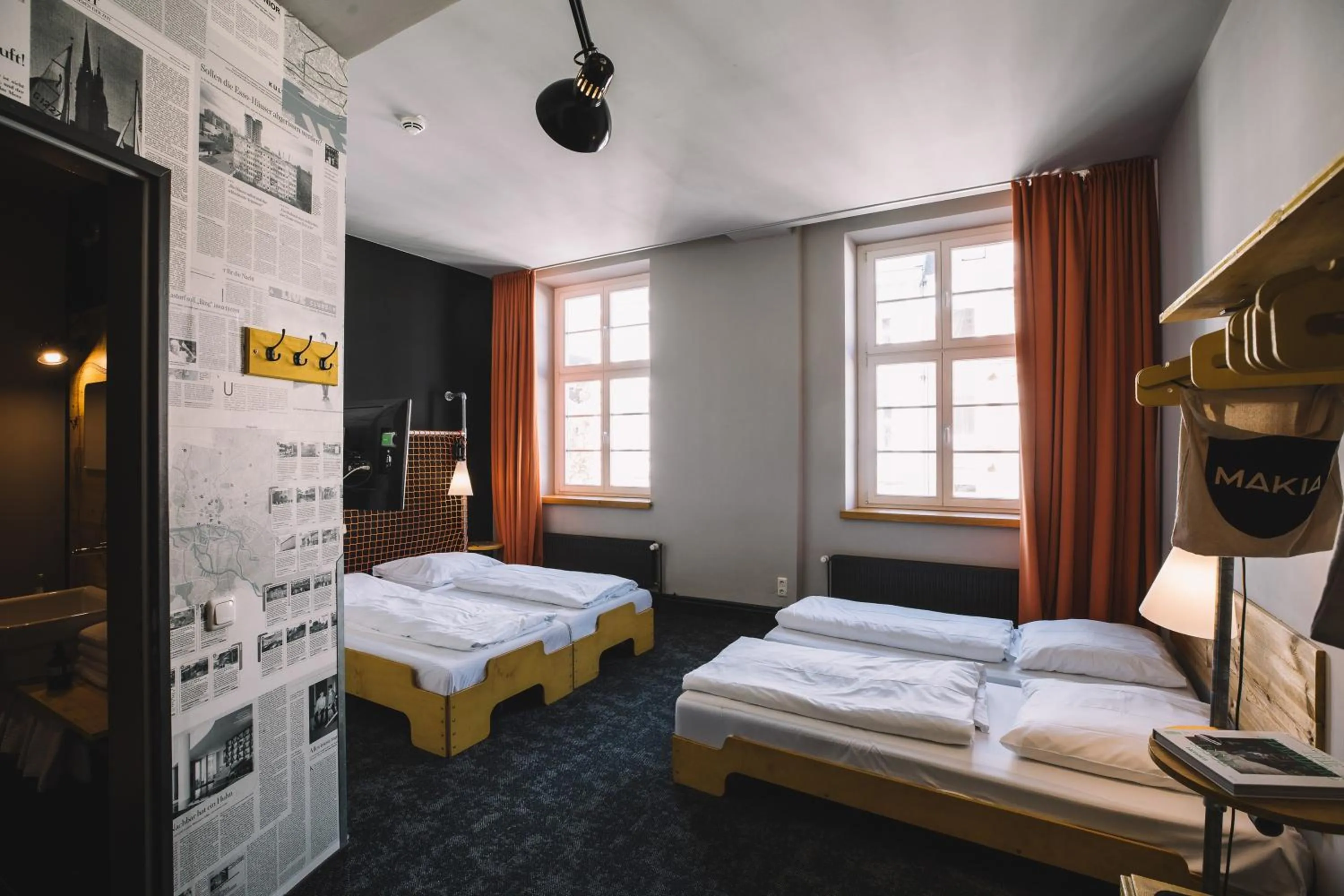 Bed in Superbude Hamburg St Pauli