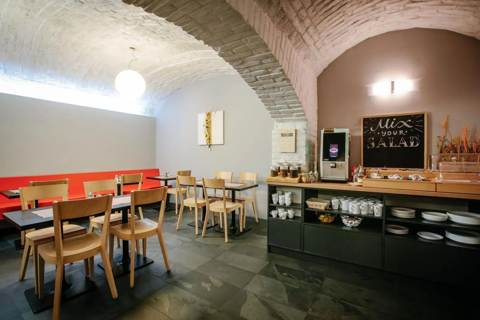 Buffet breakfast in Hotel NOIR