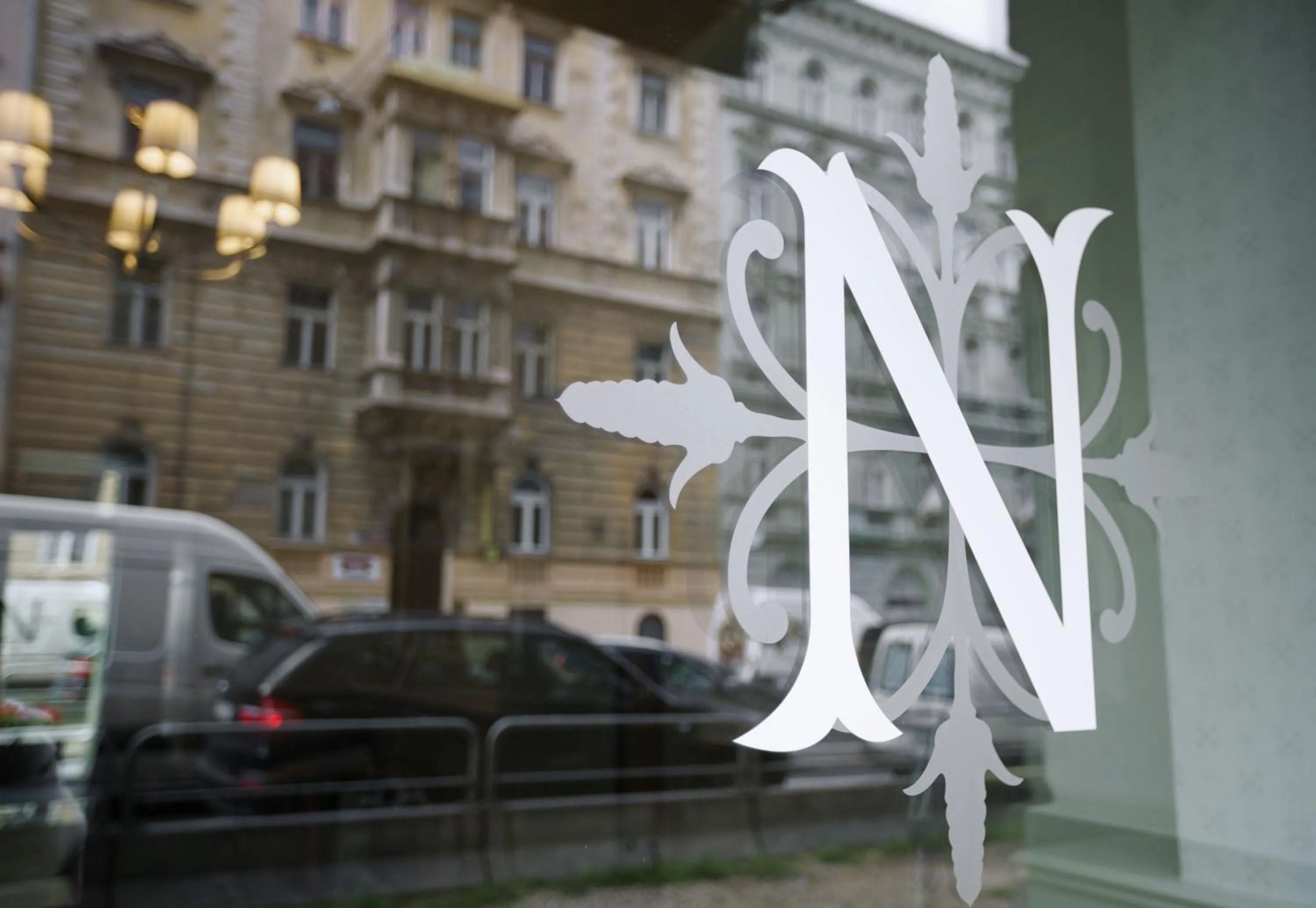 Decorative detail in Hotel NOIR