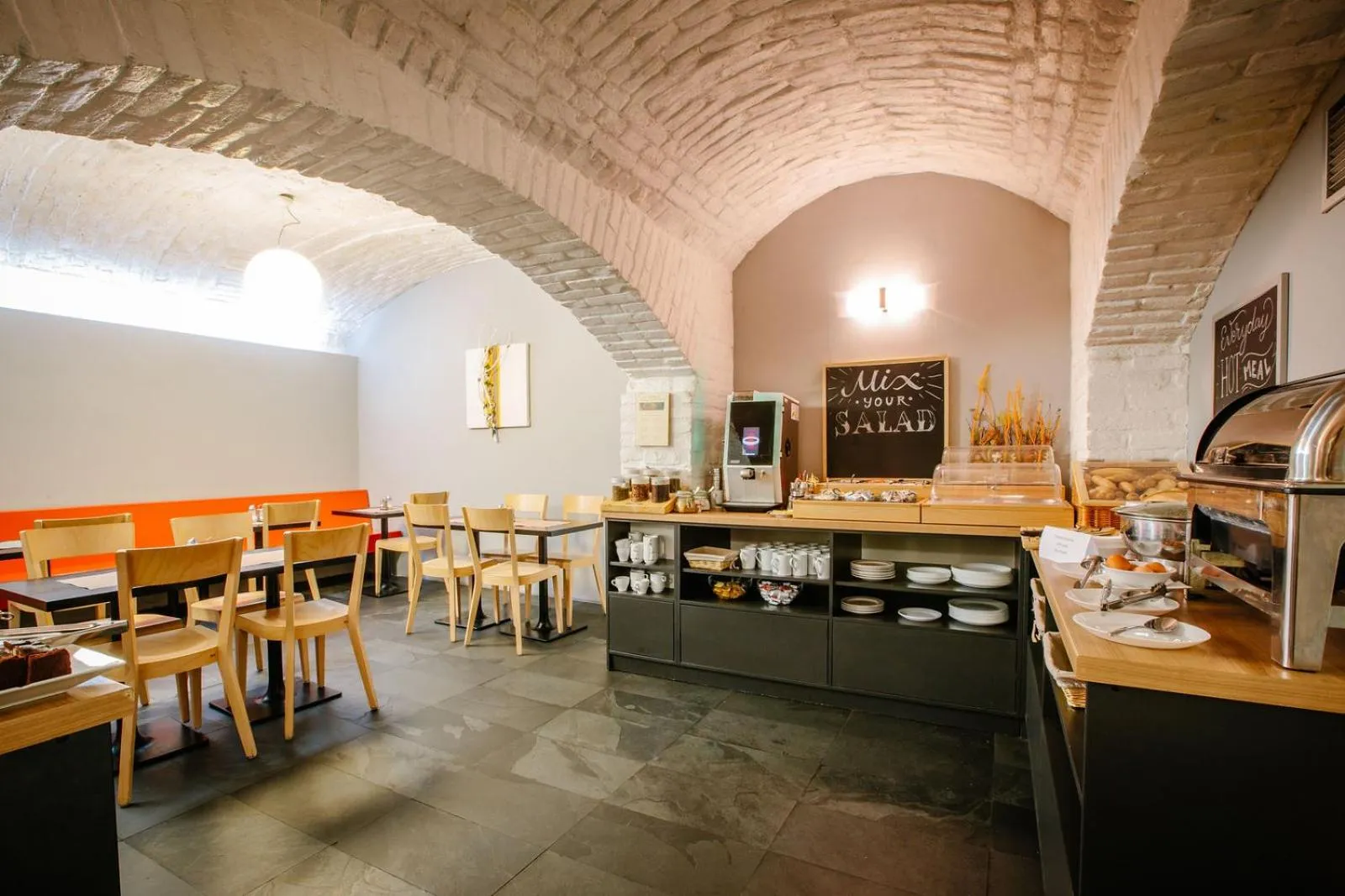 Buffet breakfast in Hotel NOIR