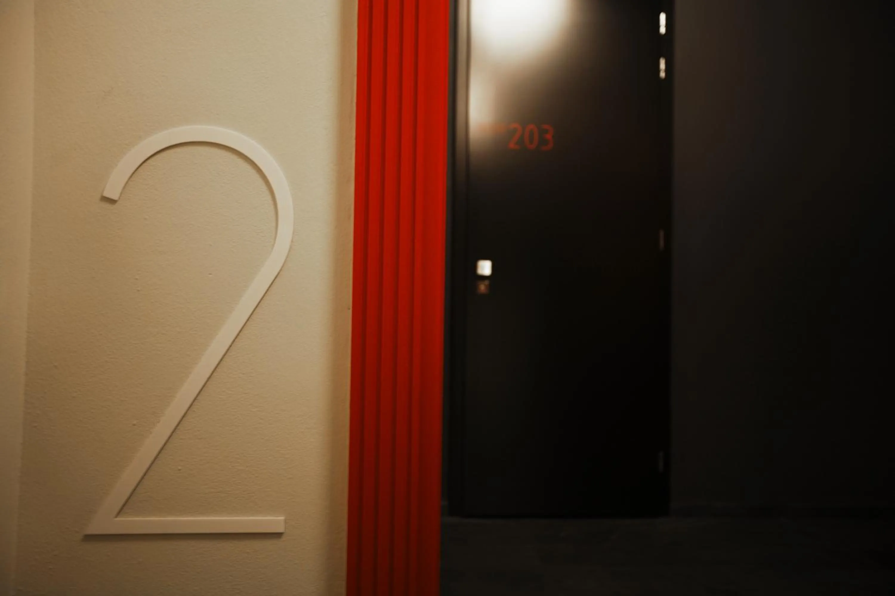 Decorative detail in Hotel NOIR