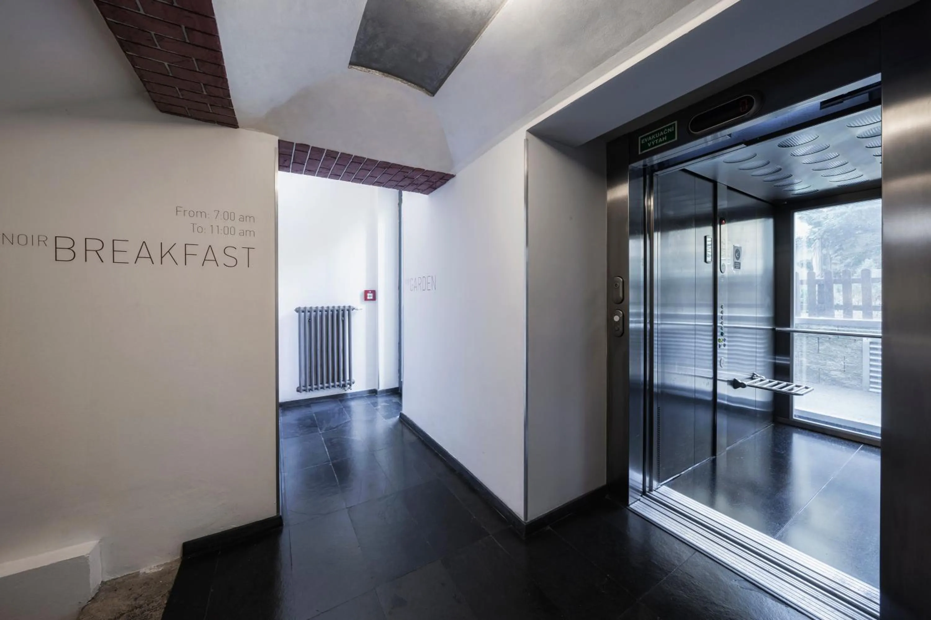 elevator in Hotel NOIR