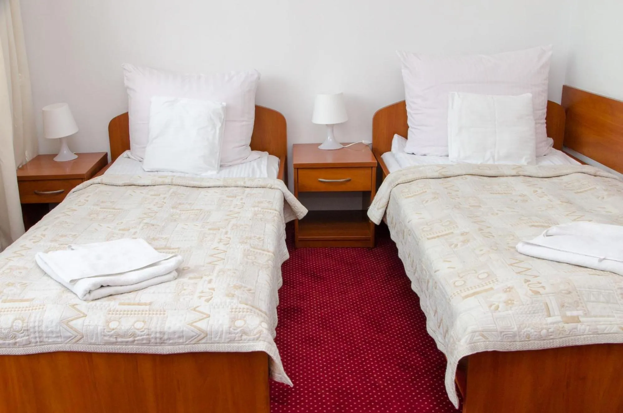 Bed in Hotel Nidzki