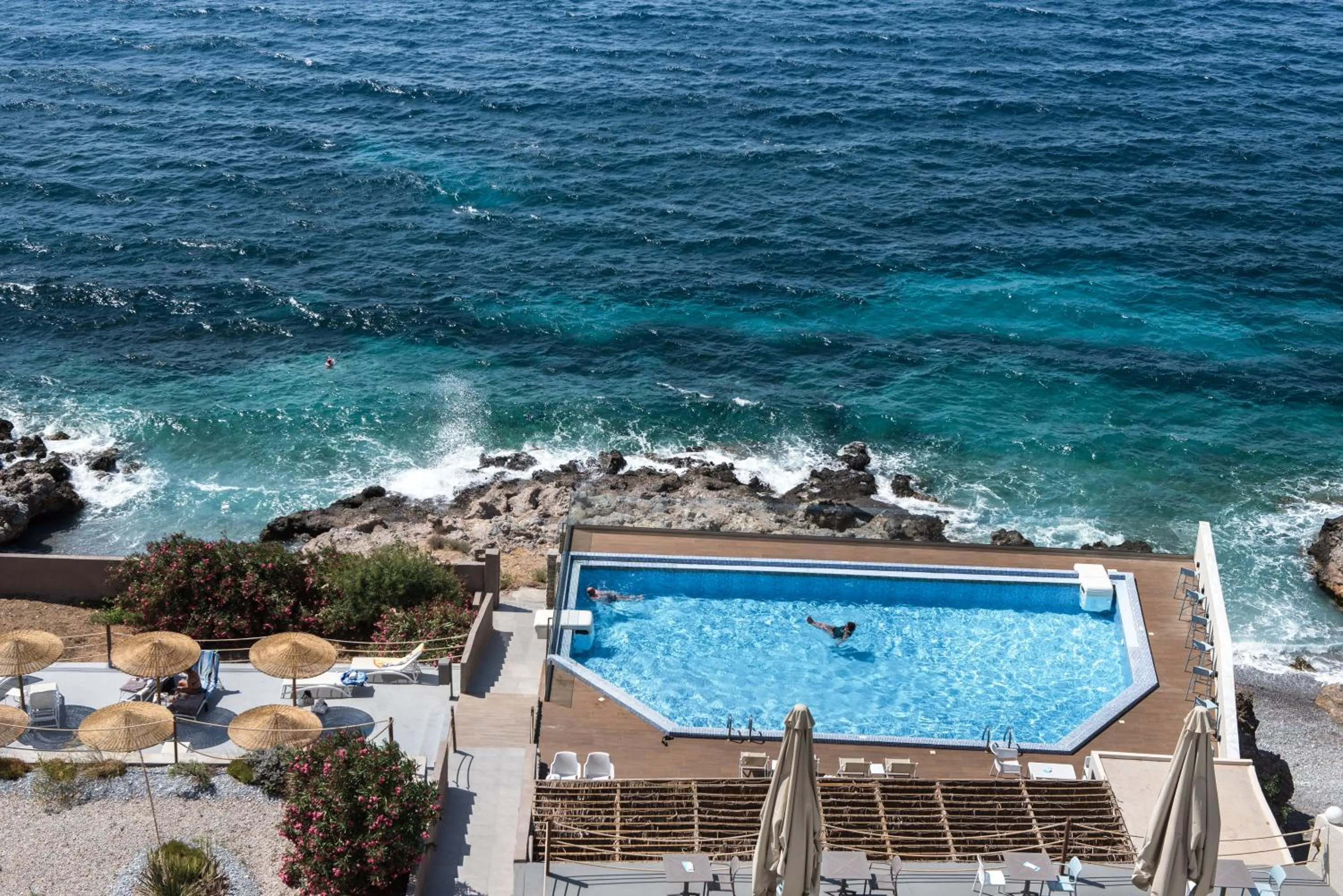Swimming pool in Carian Hotel