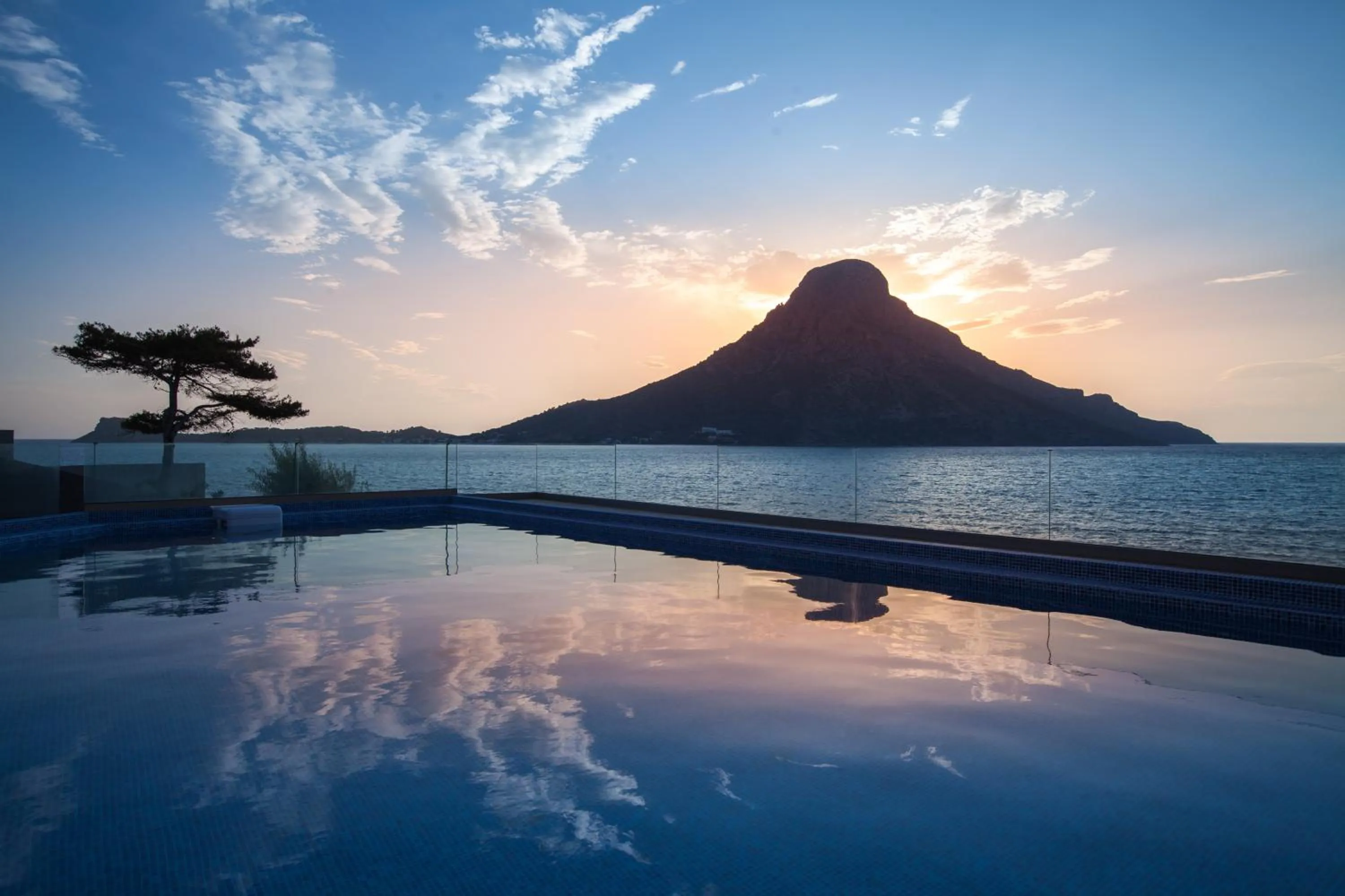 Pool view in Carian Hotel