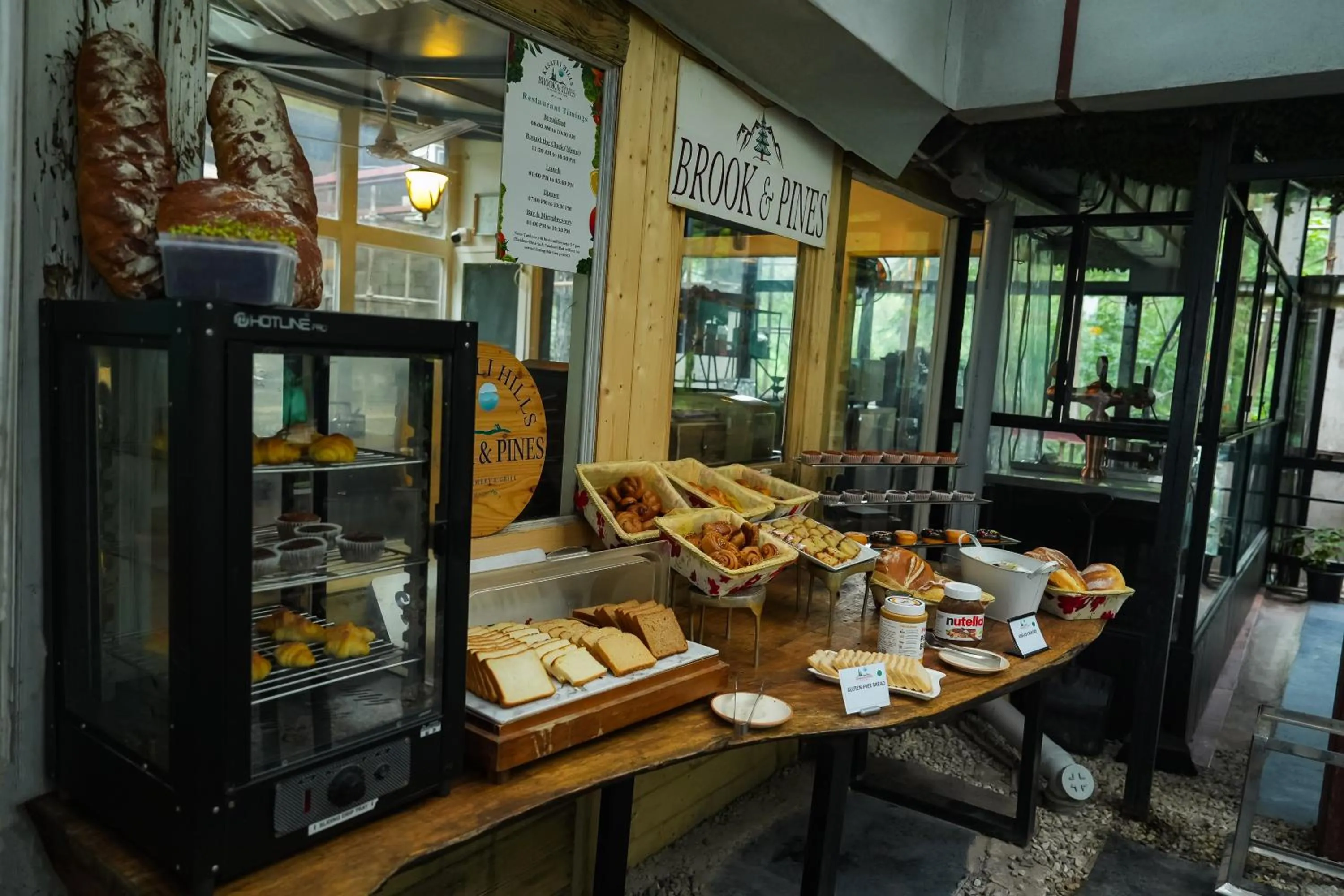 Breakfast in Kasauli Hills Resort