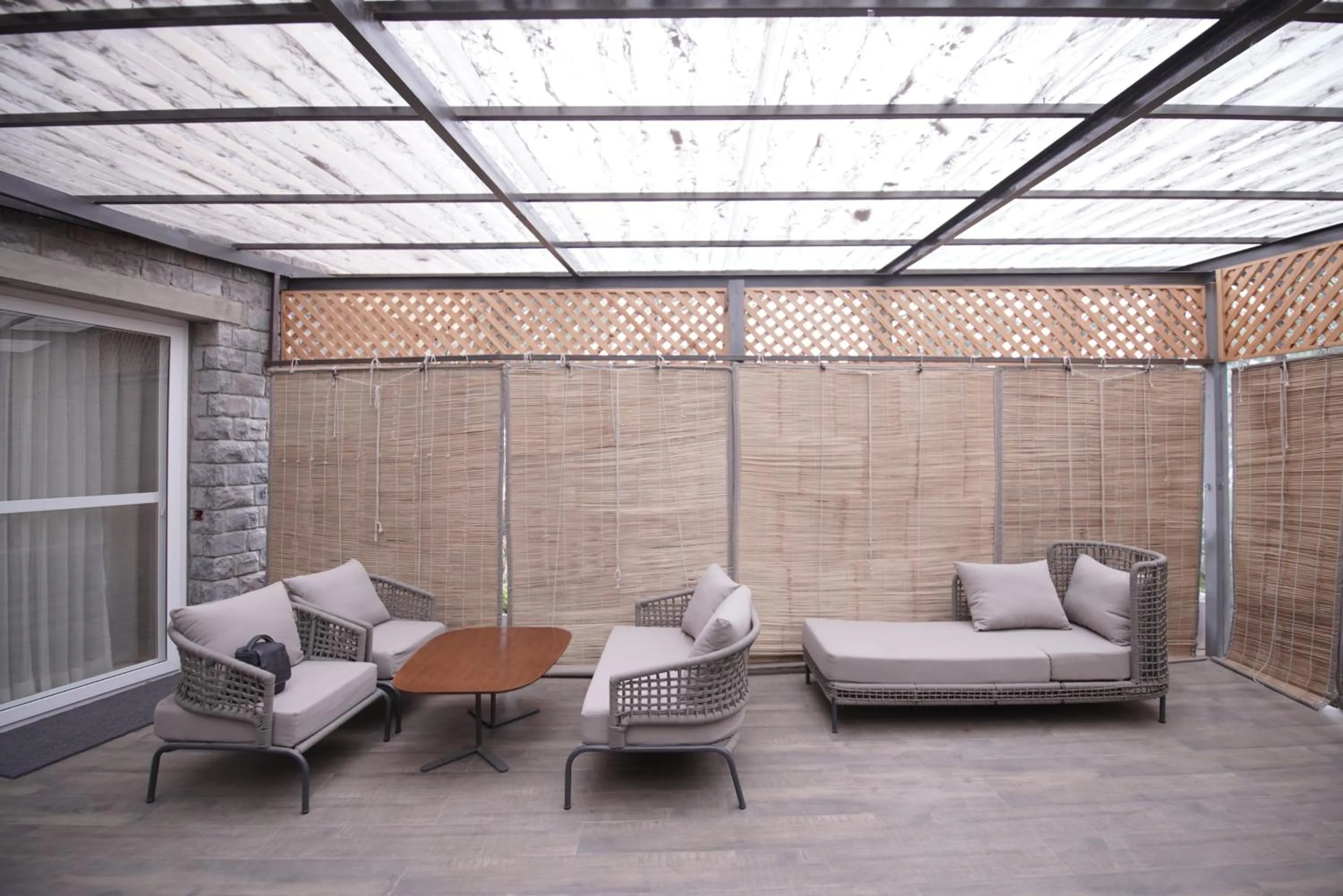 Seating area in Kasauli Hills Resort