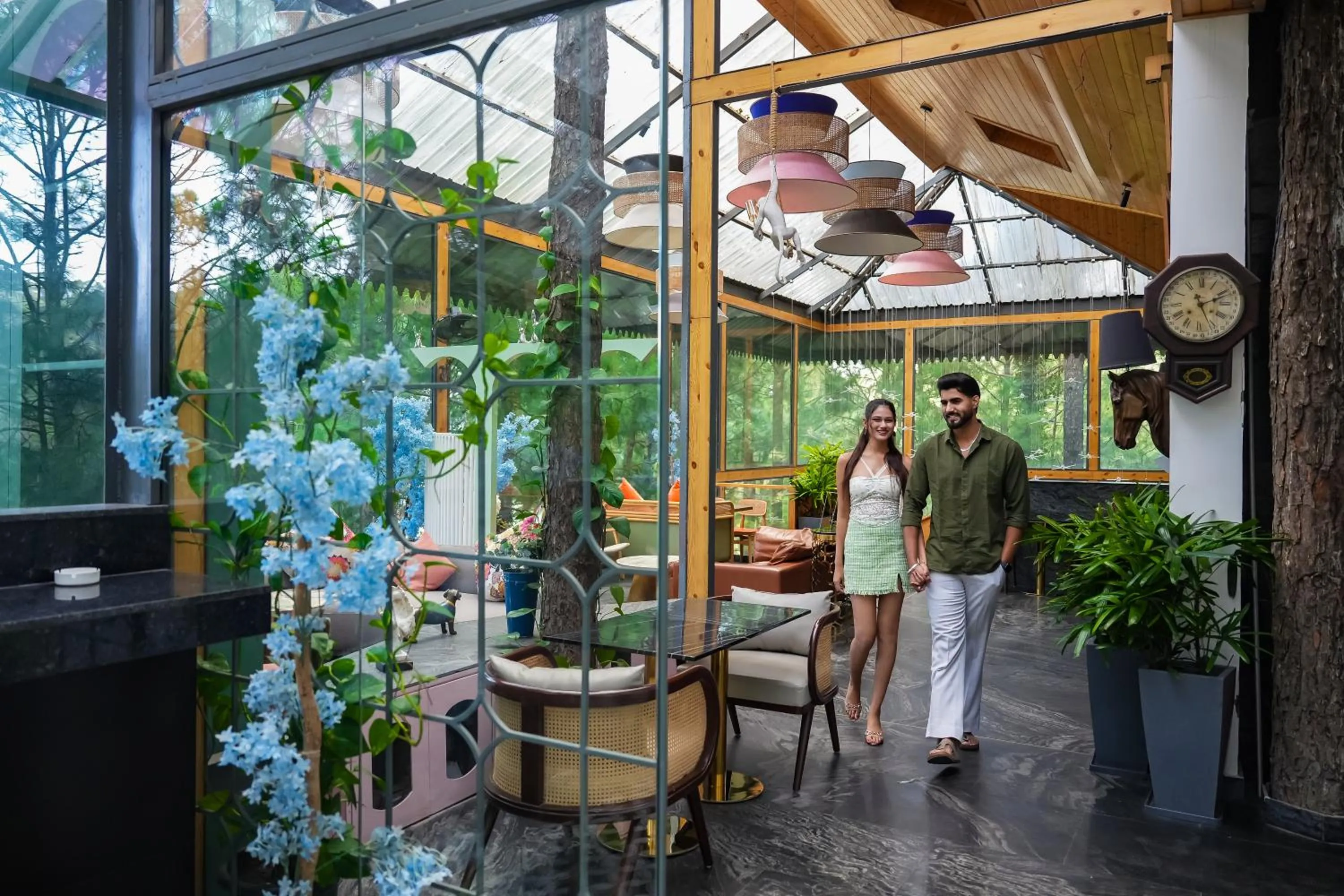 Library in Kasauli Hills Resort