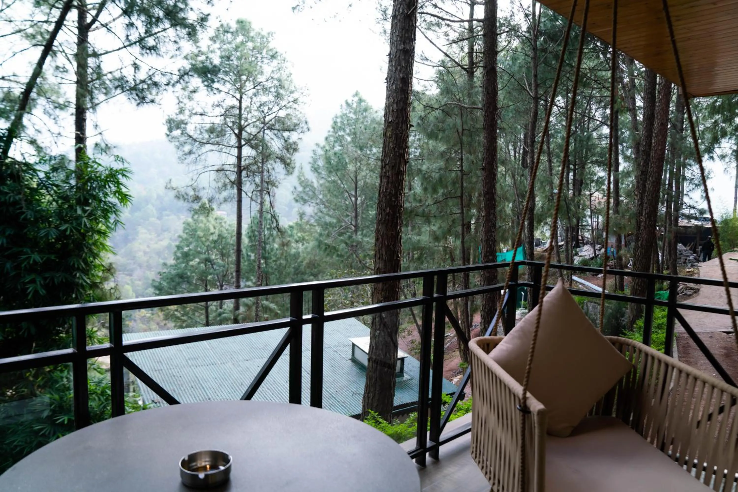 Balcony/Terrace in Kasauli Hills Resort