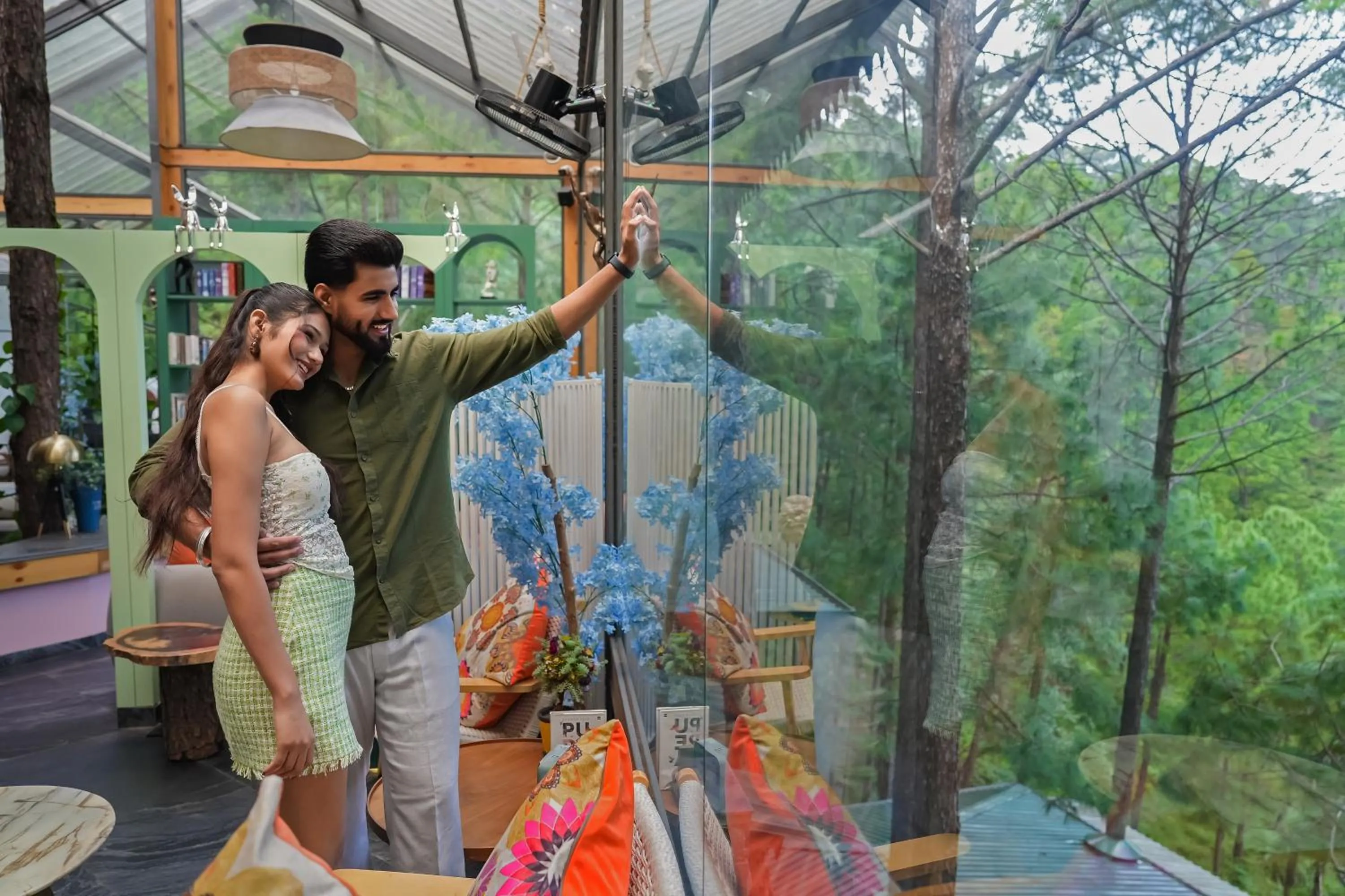 Library in Kasauli Hills Resort