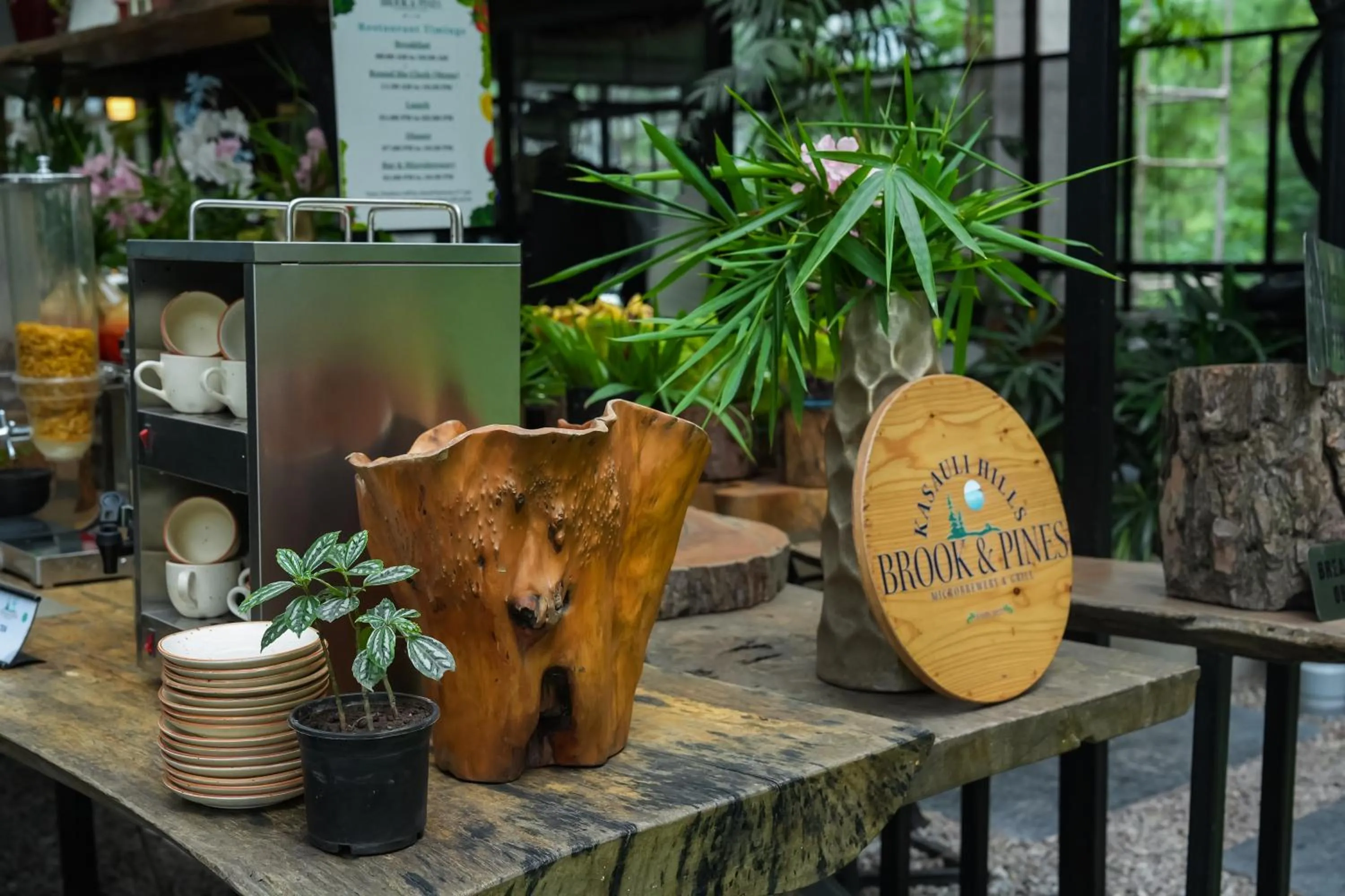 Breakfast in Kasauli Hills Resort