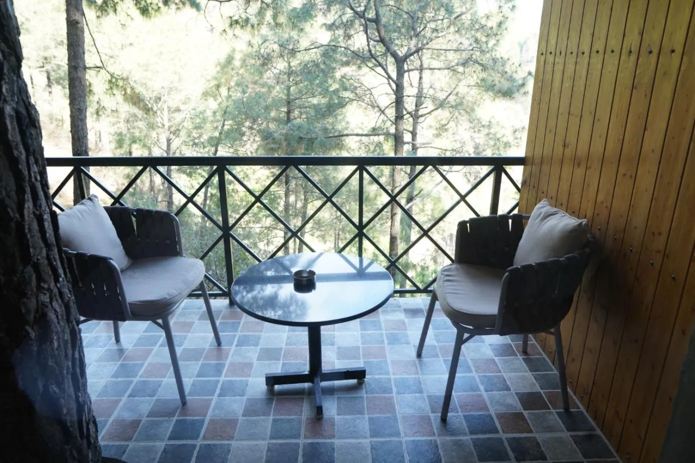 Balcony/Terrace in Kasauli Hills Resort