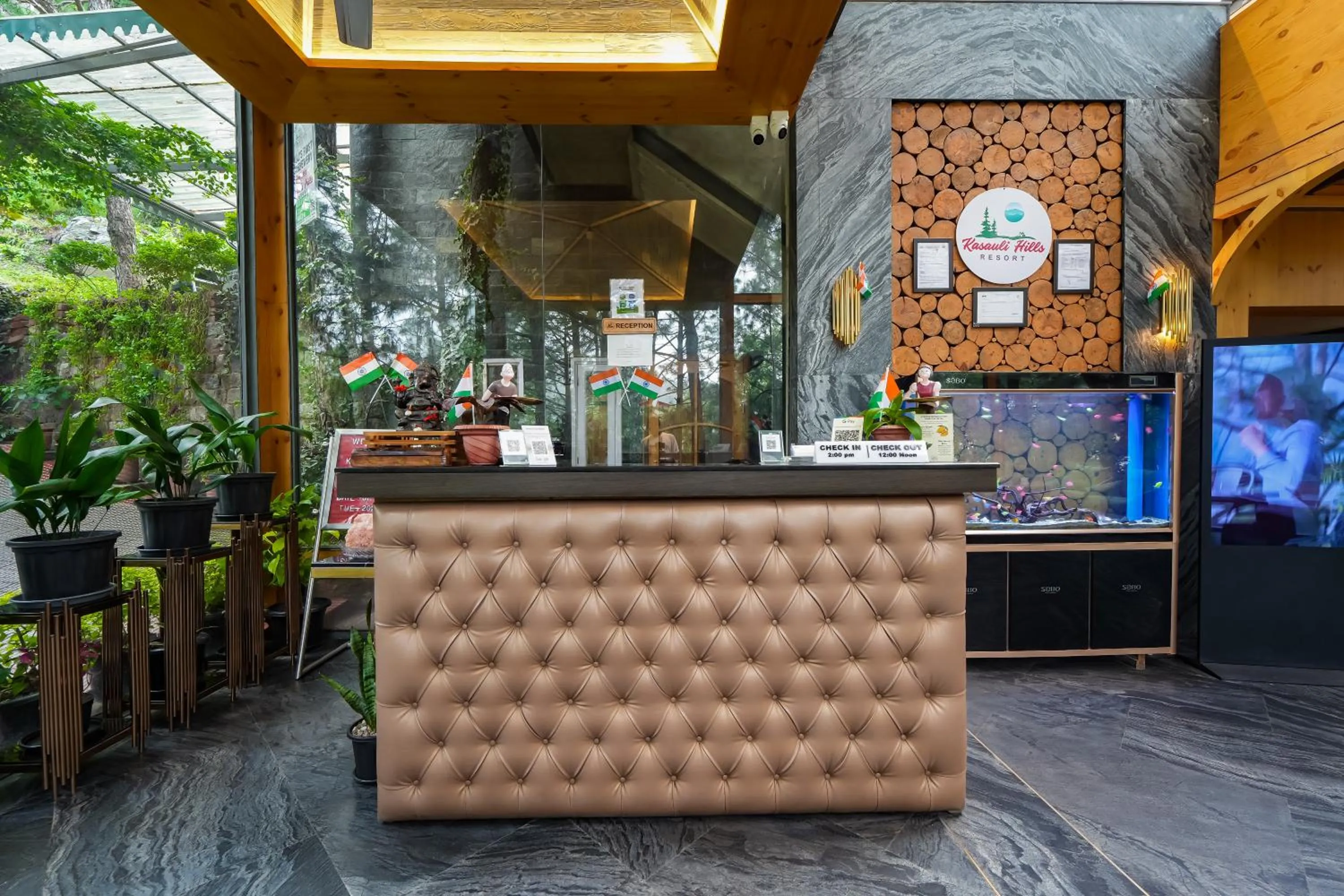 Lobby or reception in Kasauli Hills Resort