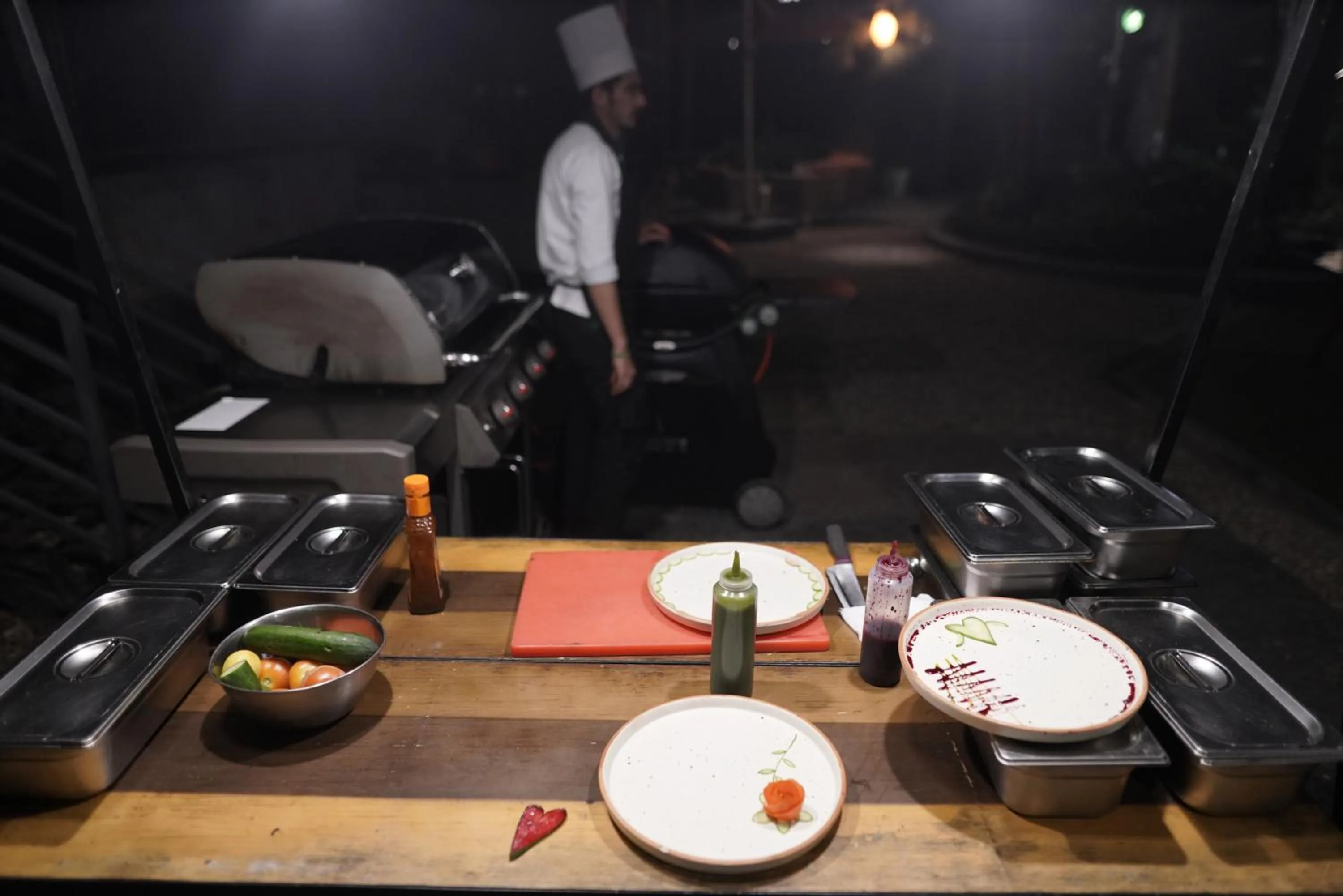 BBQ facilities in Kasauli Hills Resort