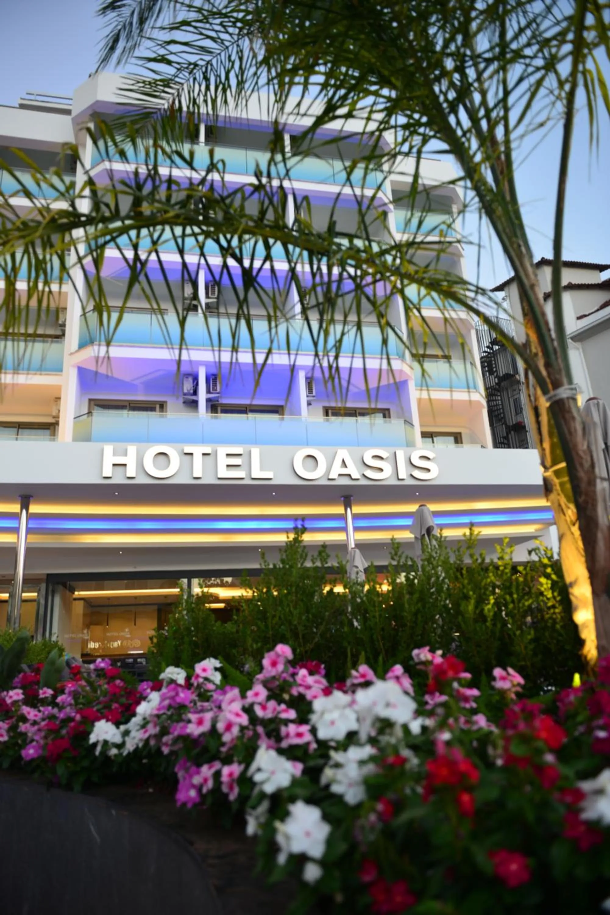 Property building in Oasis Hotel