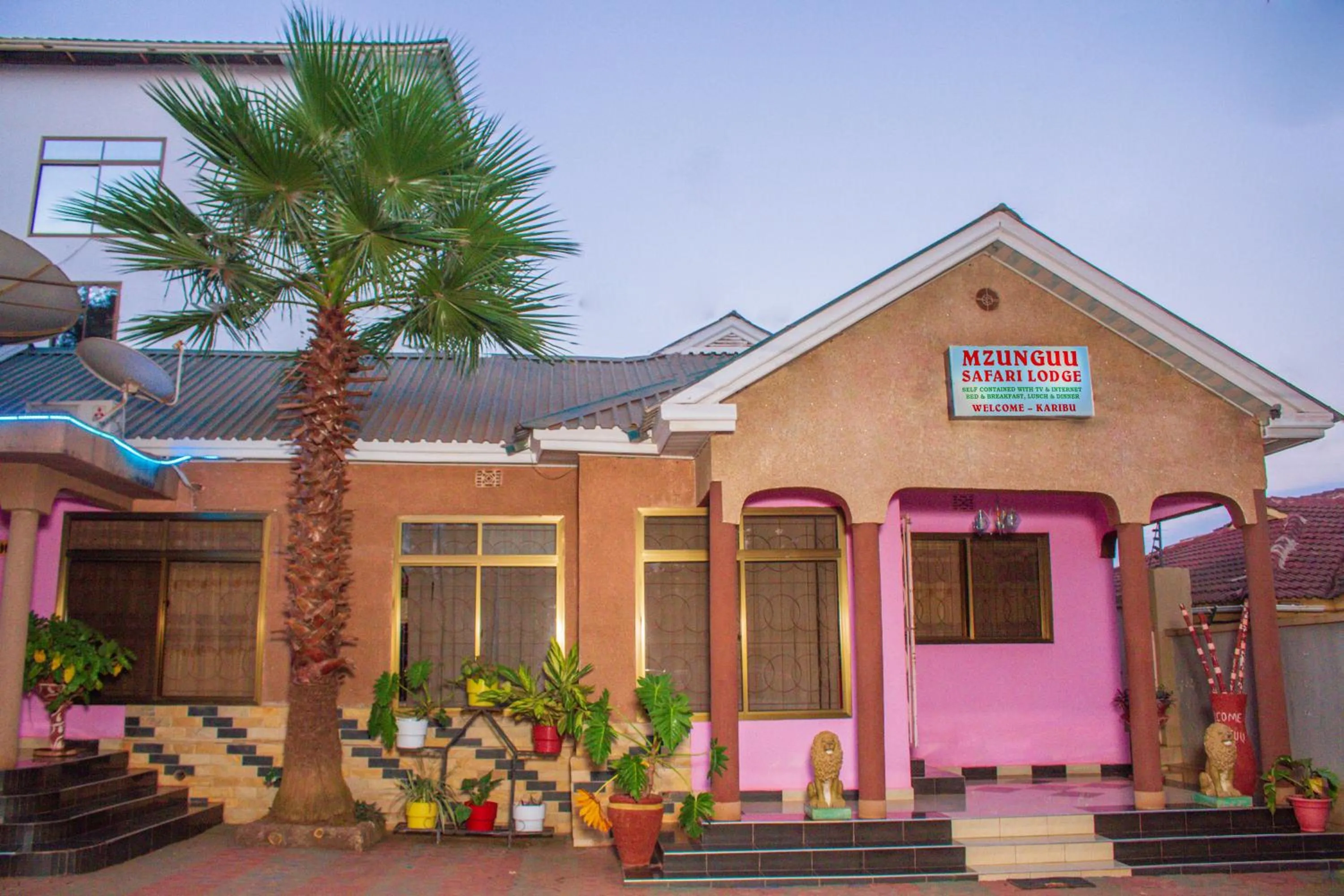 City view in Mzunguu Safari Lodge