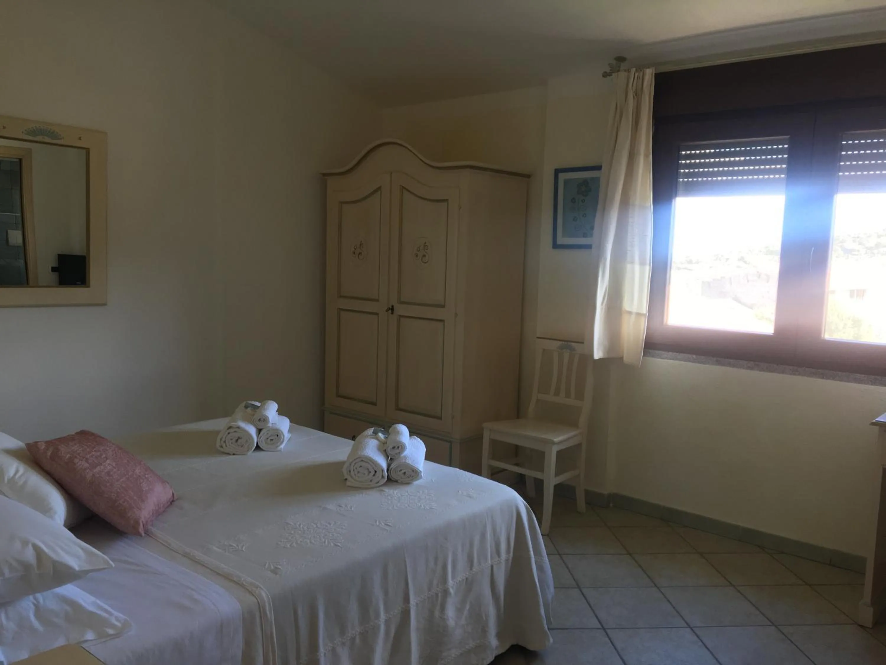 Bed in Hotel Sorgente