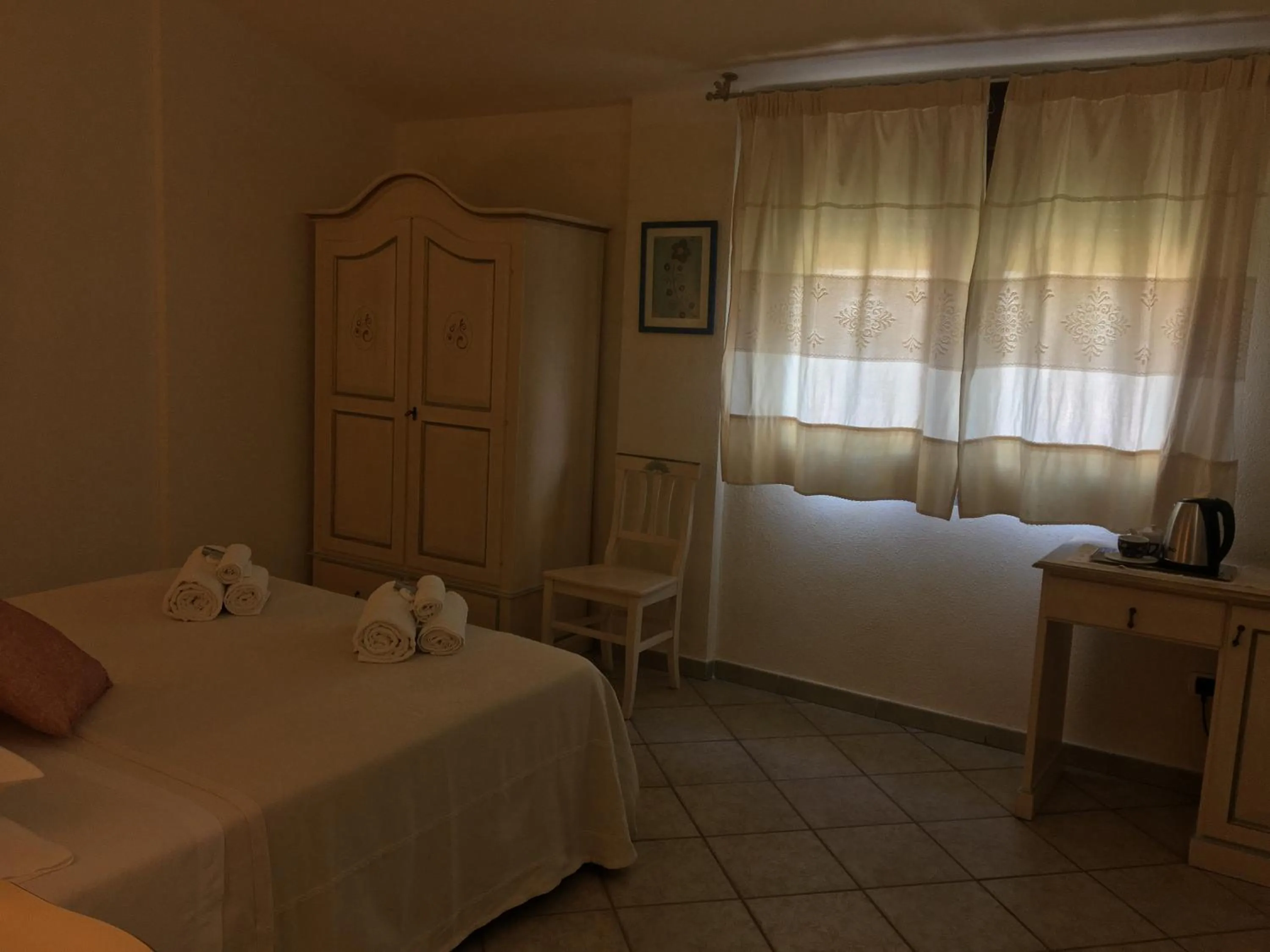 Bed in Hotel Sorgente