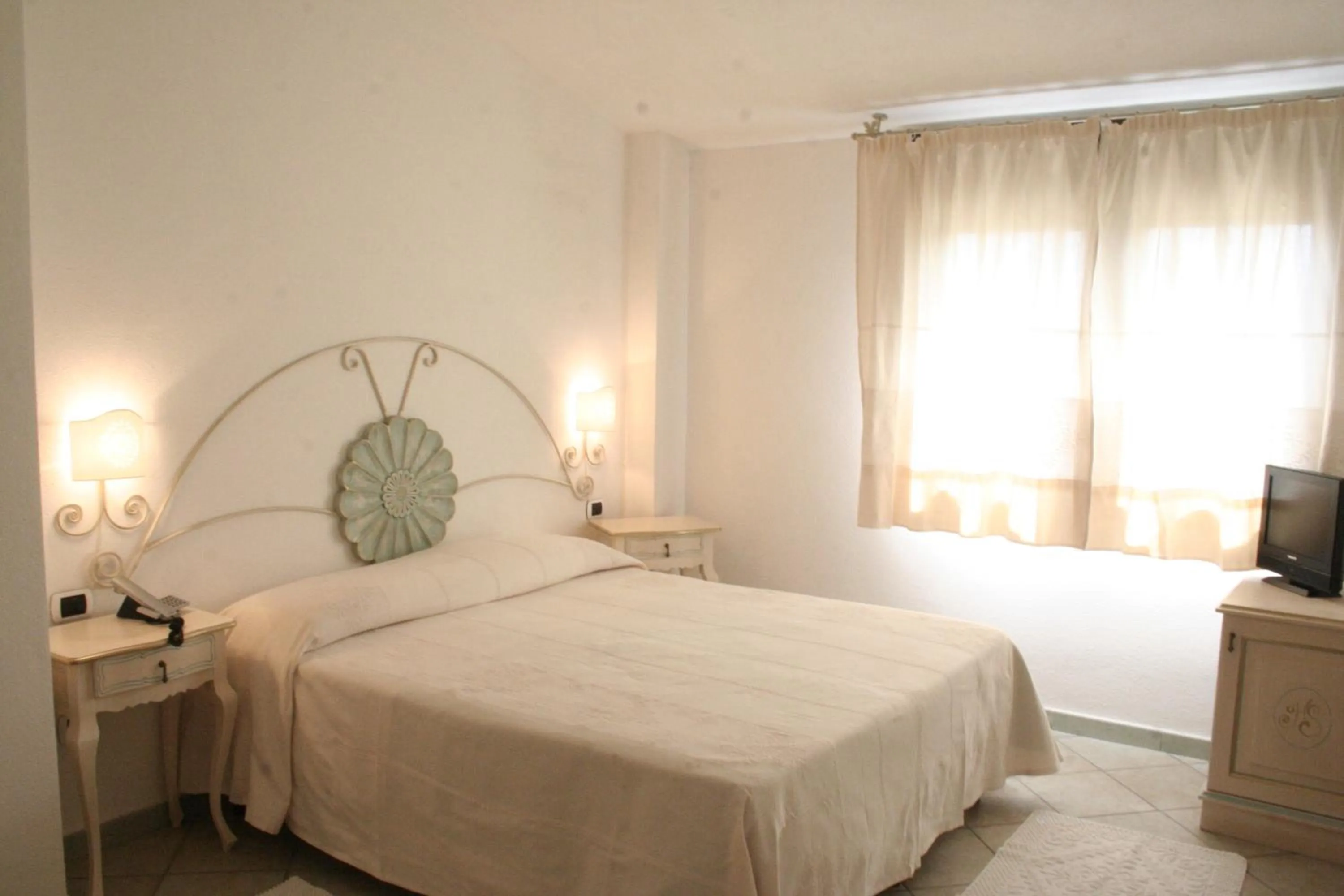 Bedroom, Bed in Hotel Sorgente