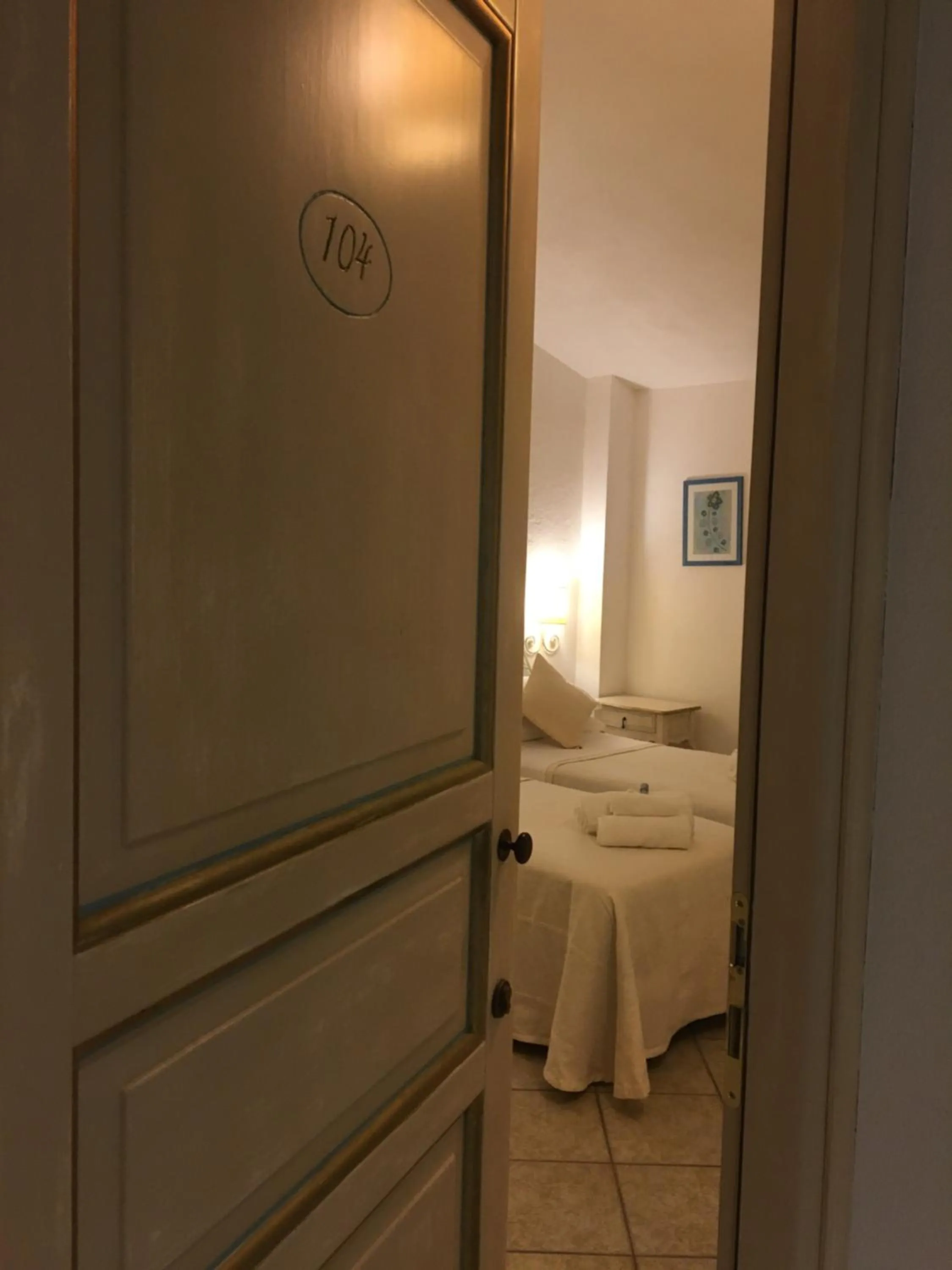 Bedroom, Bed in Hotel Sorgente