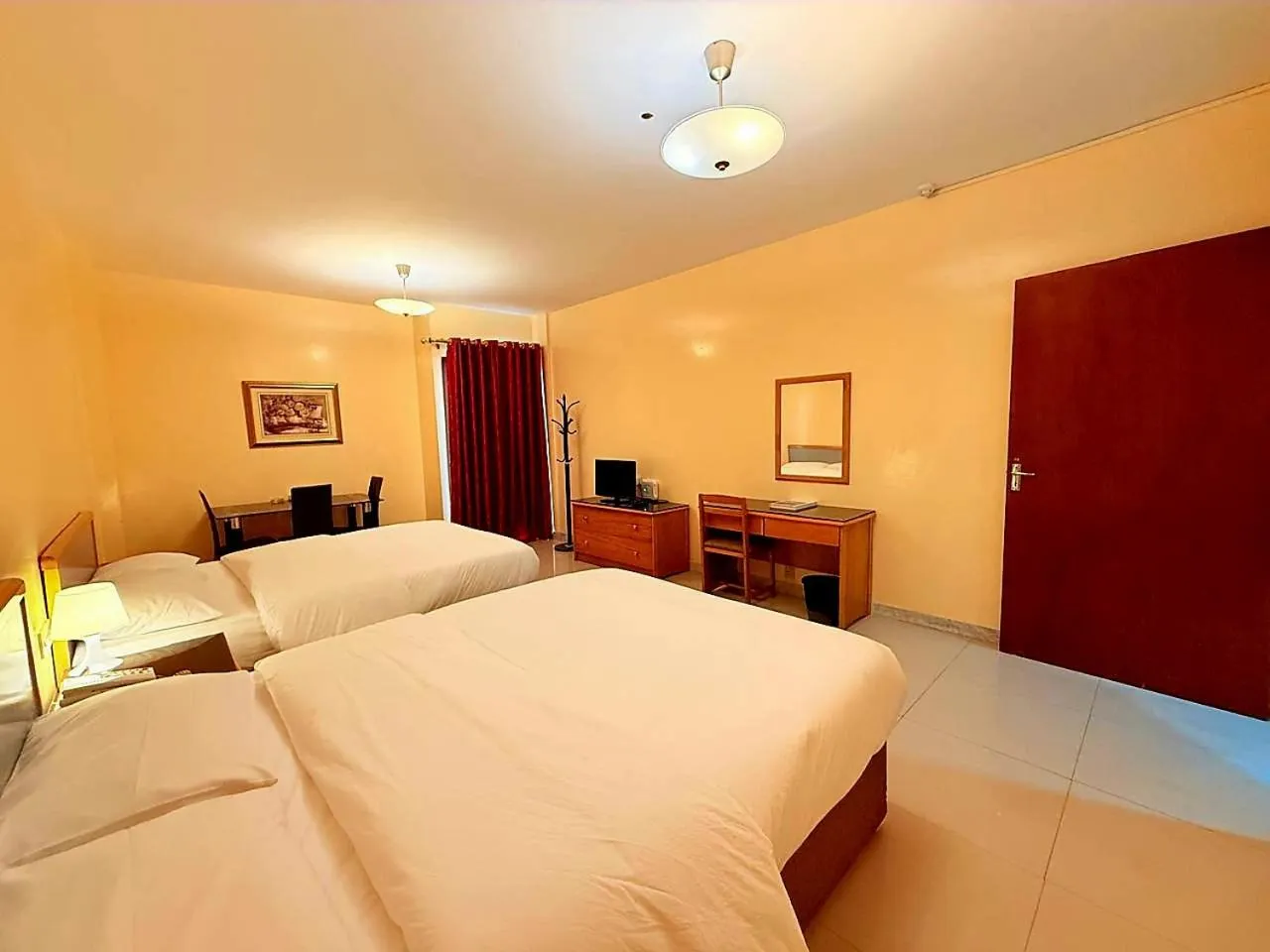Bed in Al Buhaira Hotel Apartment