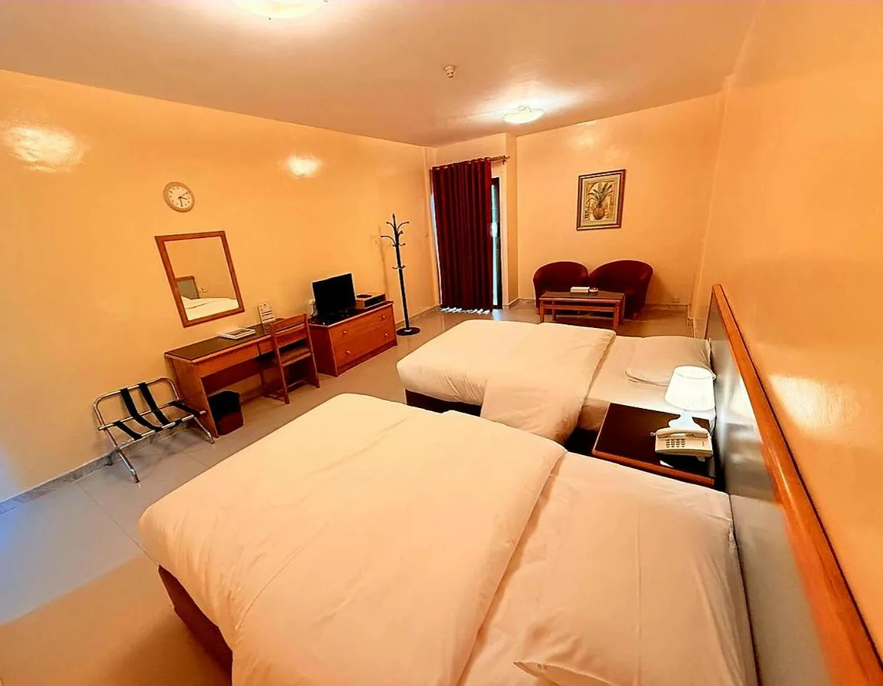 Bed in Al Buhaira Hotel Apartment