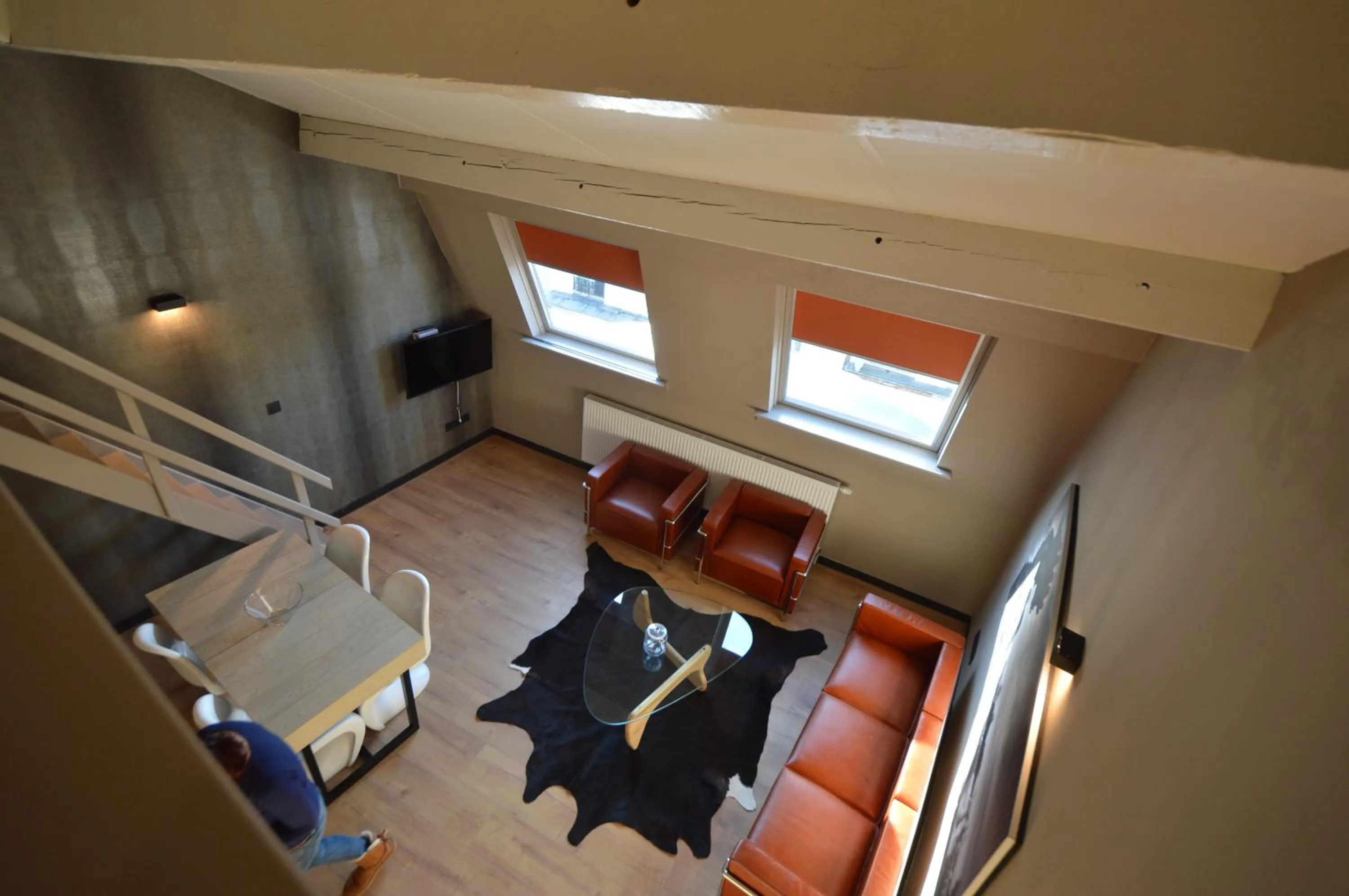 Living room in Amosa Liège City Centre Apart Donceel 6