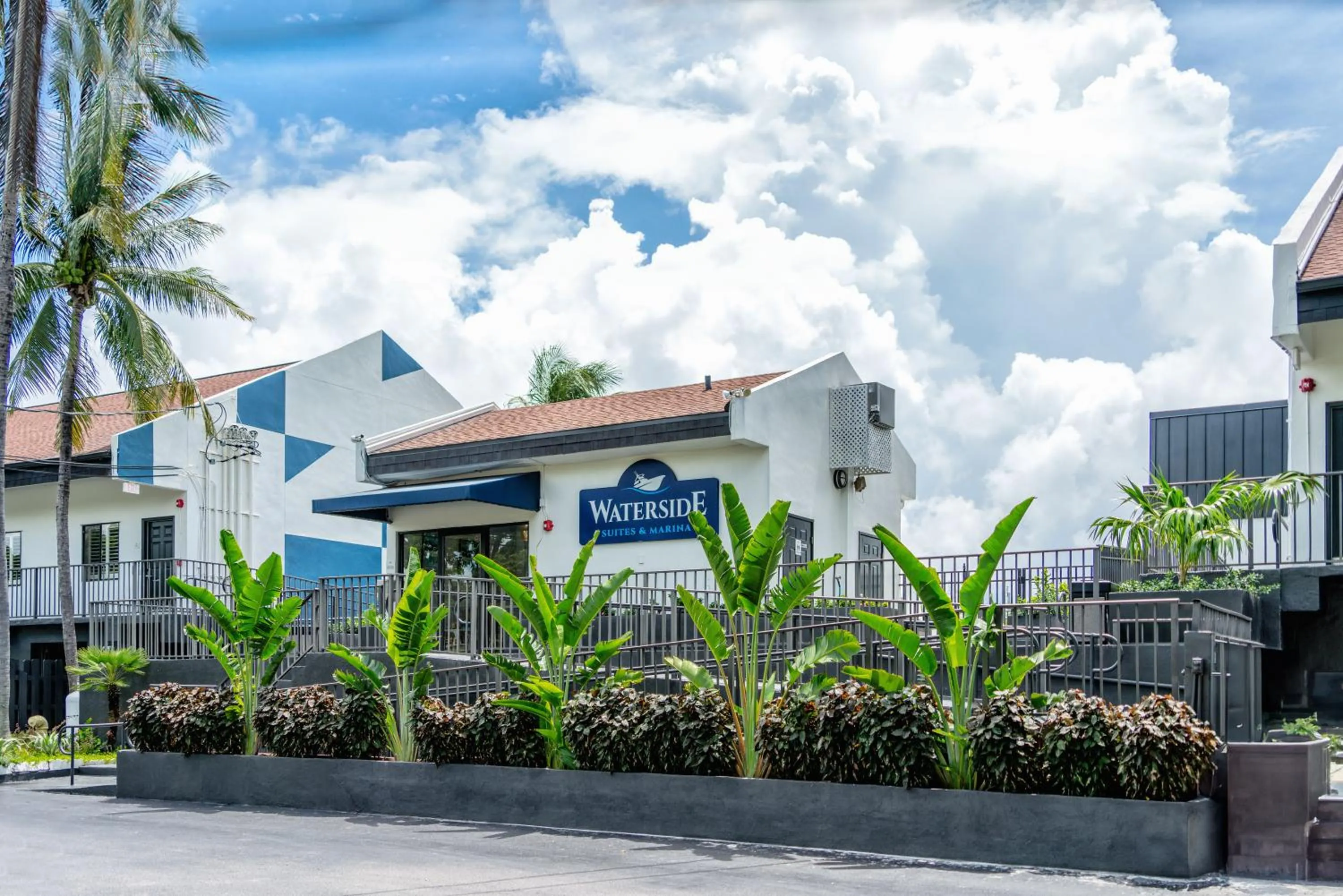 Property building in Waterside Suites and Marina