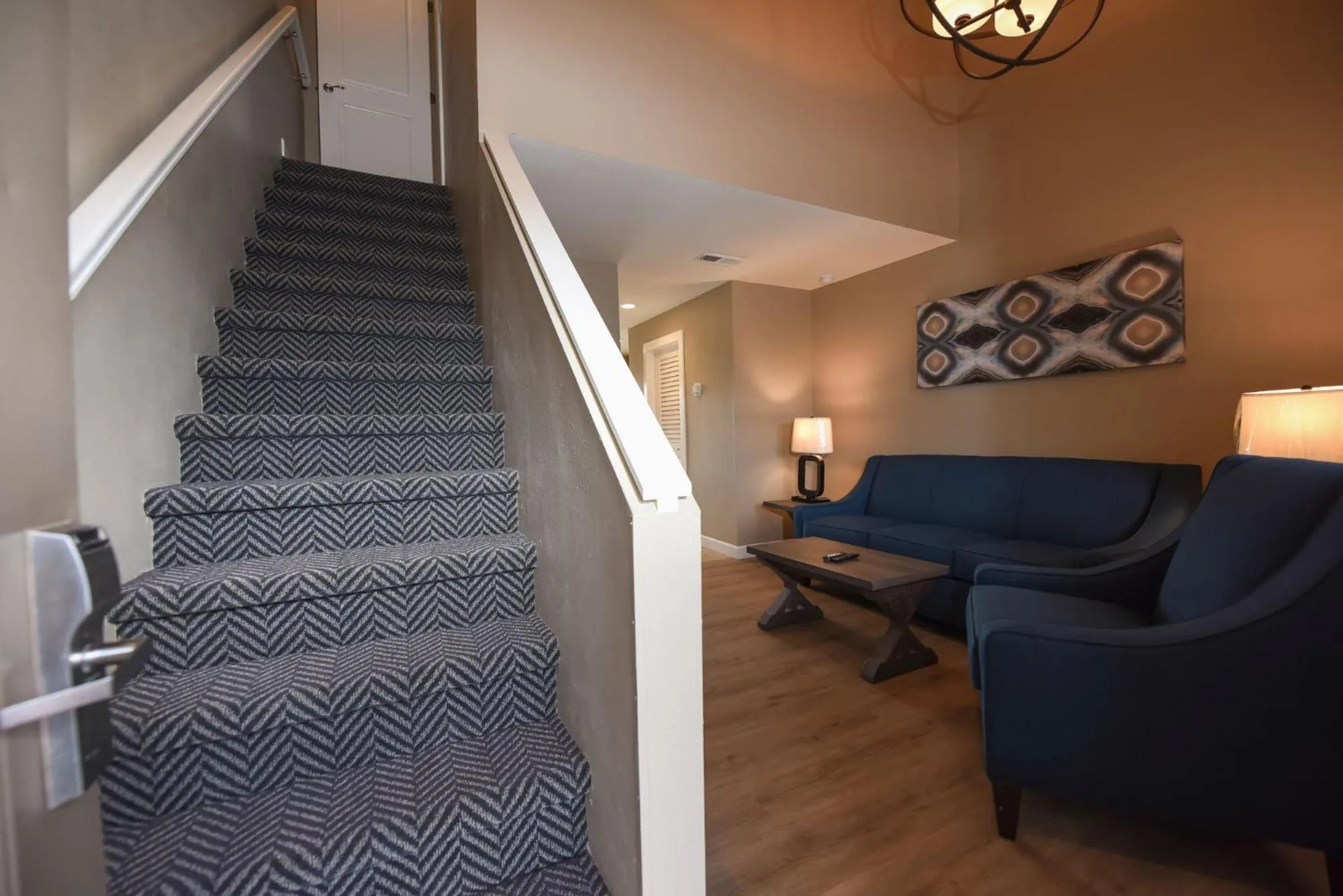 Living room in Waterside Suites and Marina