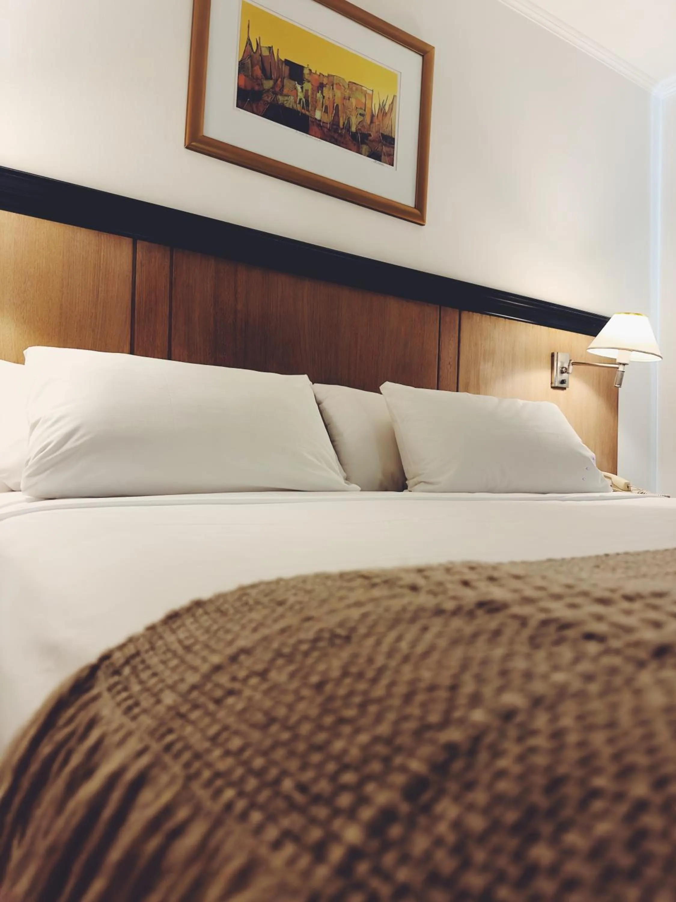 Bed in Argentino Hotel