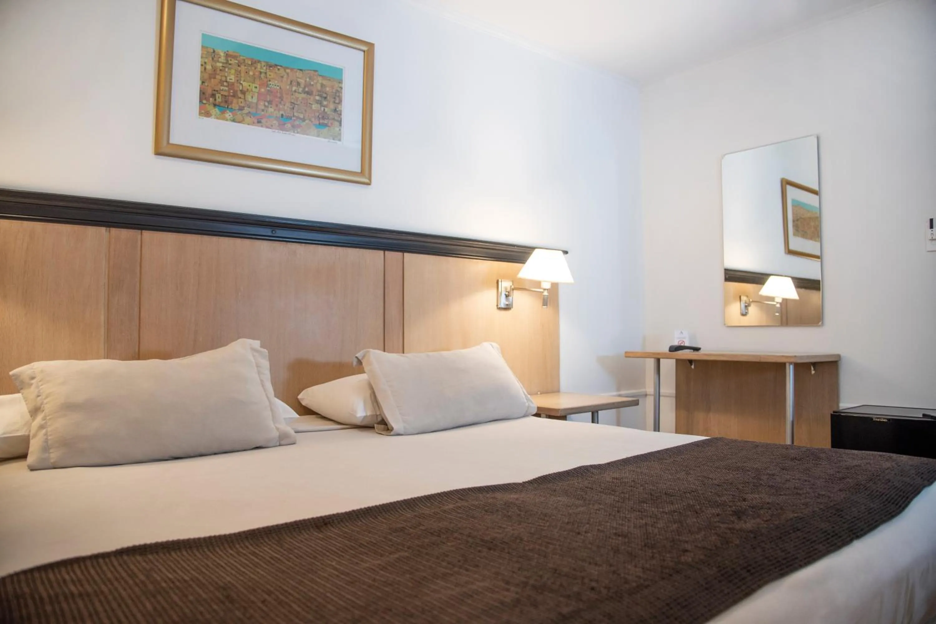 Bed in Argentino Hotel