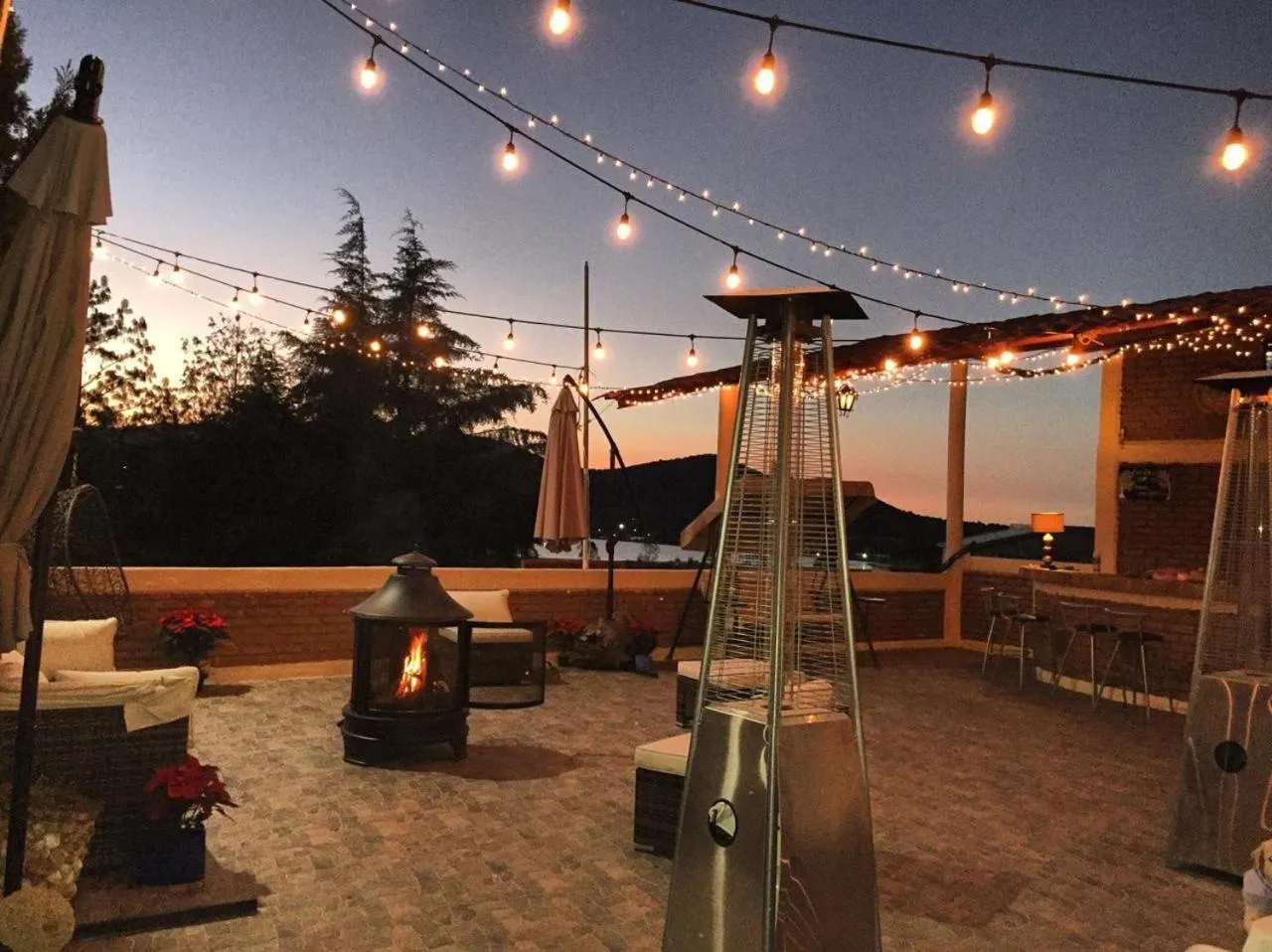 BBQ facilities in Hotel Boutique Calderon