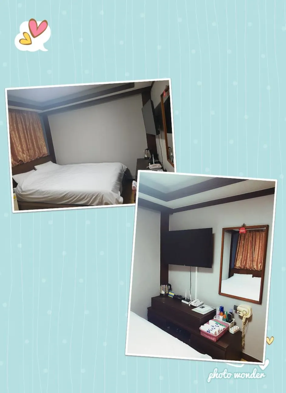 Bed in Keumkang Motel