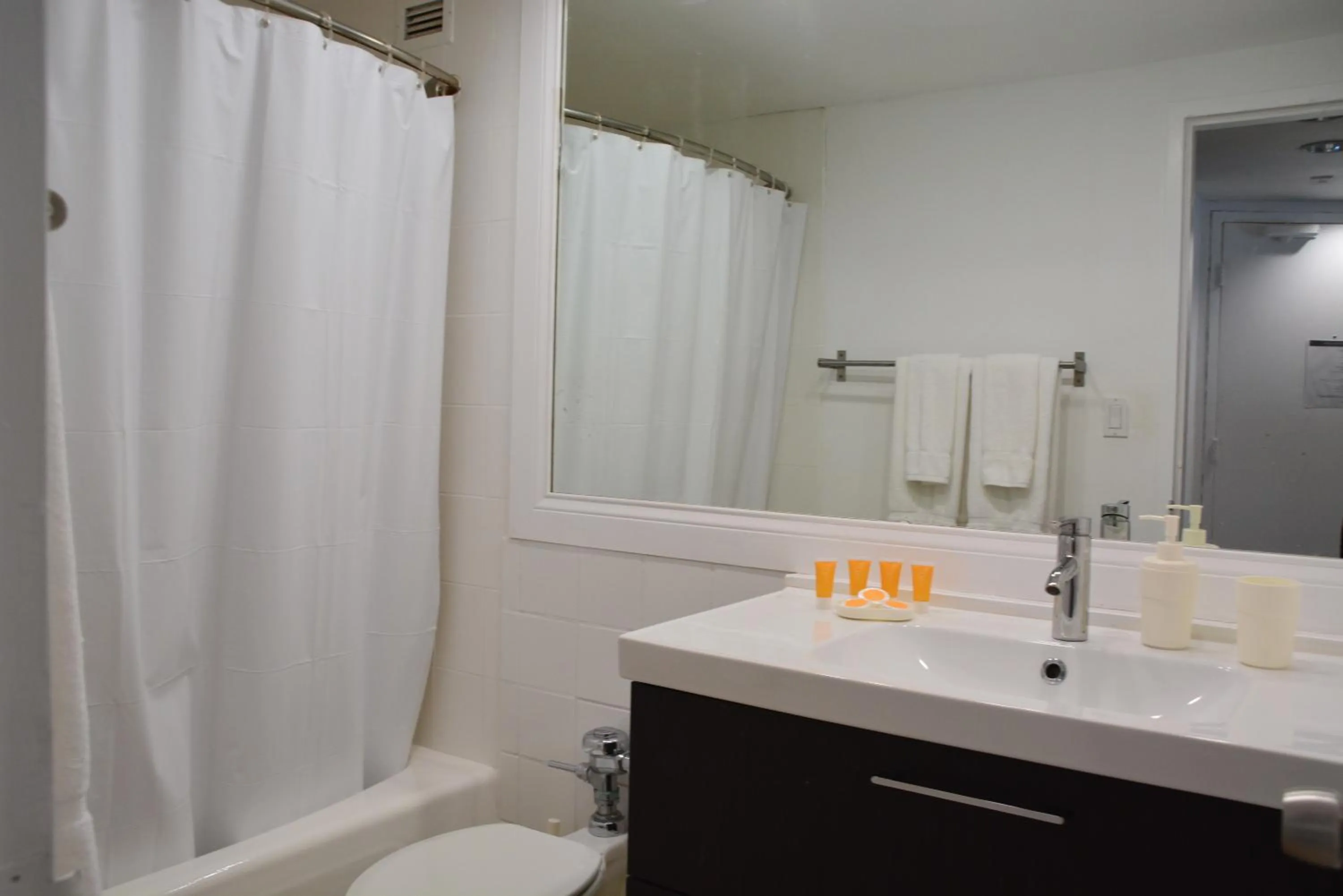 Bathroom in New Point Miami Beach Apartments