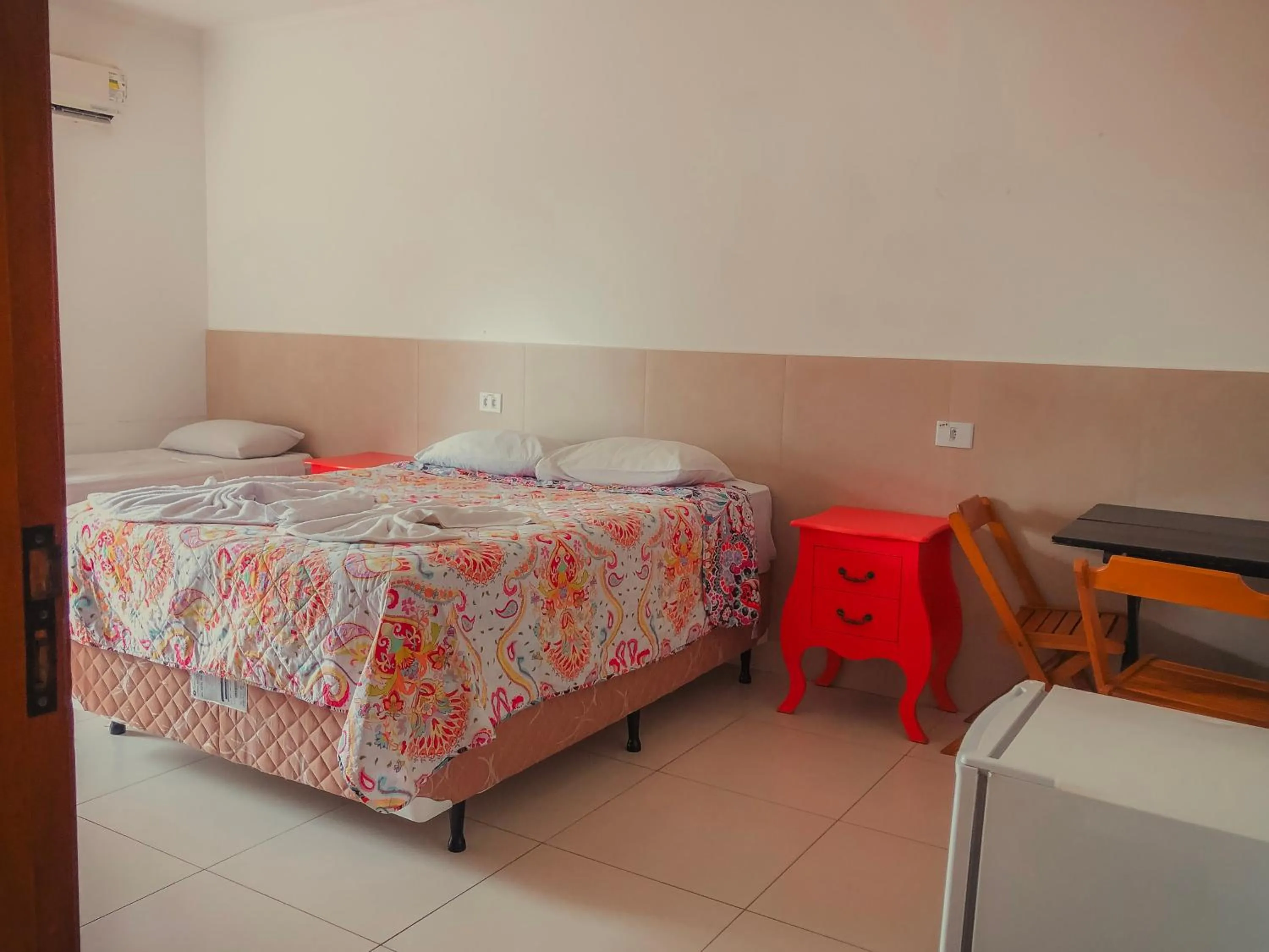 Bed in Pousada Costa da Riviera PISCINA CLIMATIZADA