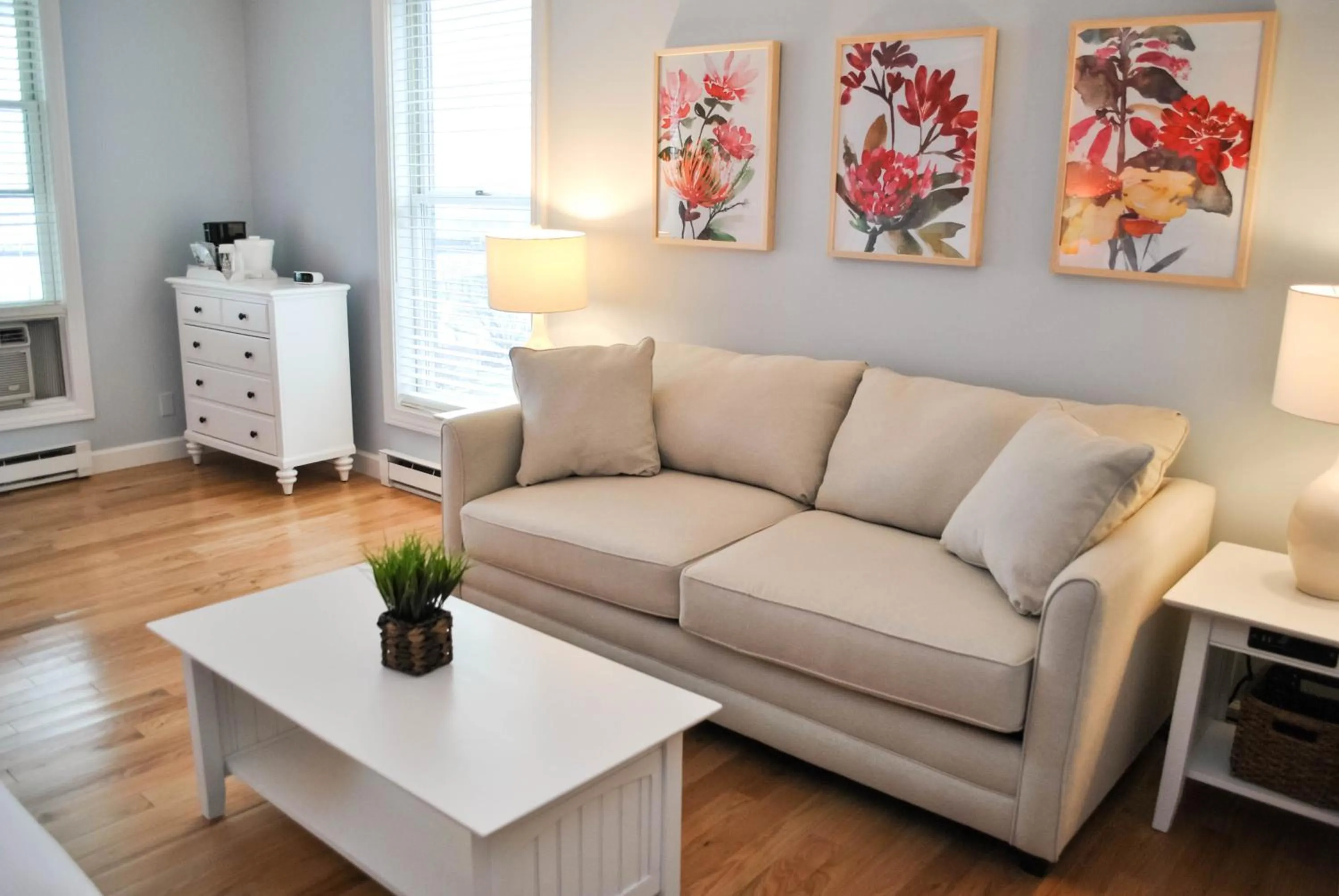 Seating area in Island House Hotel