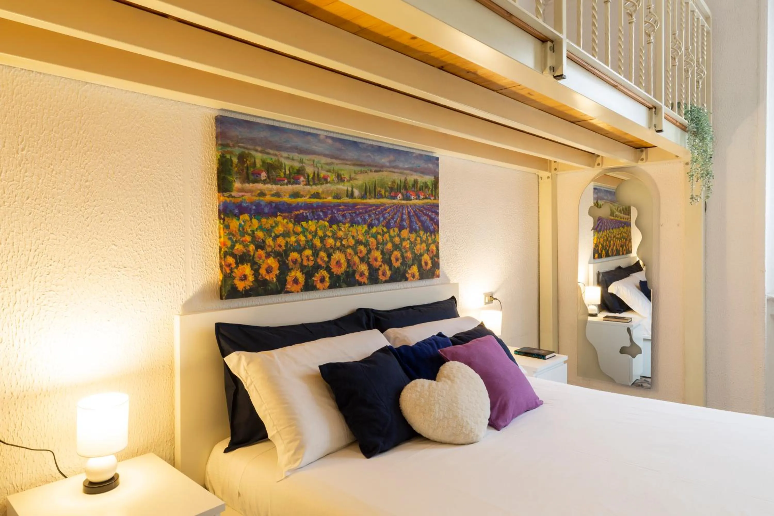 Bedroom, Bed in Titty House - Crocetta