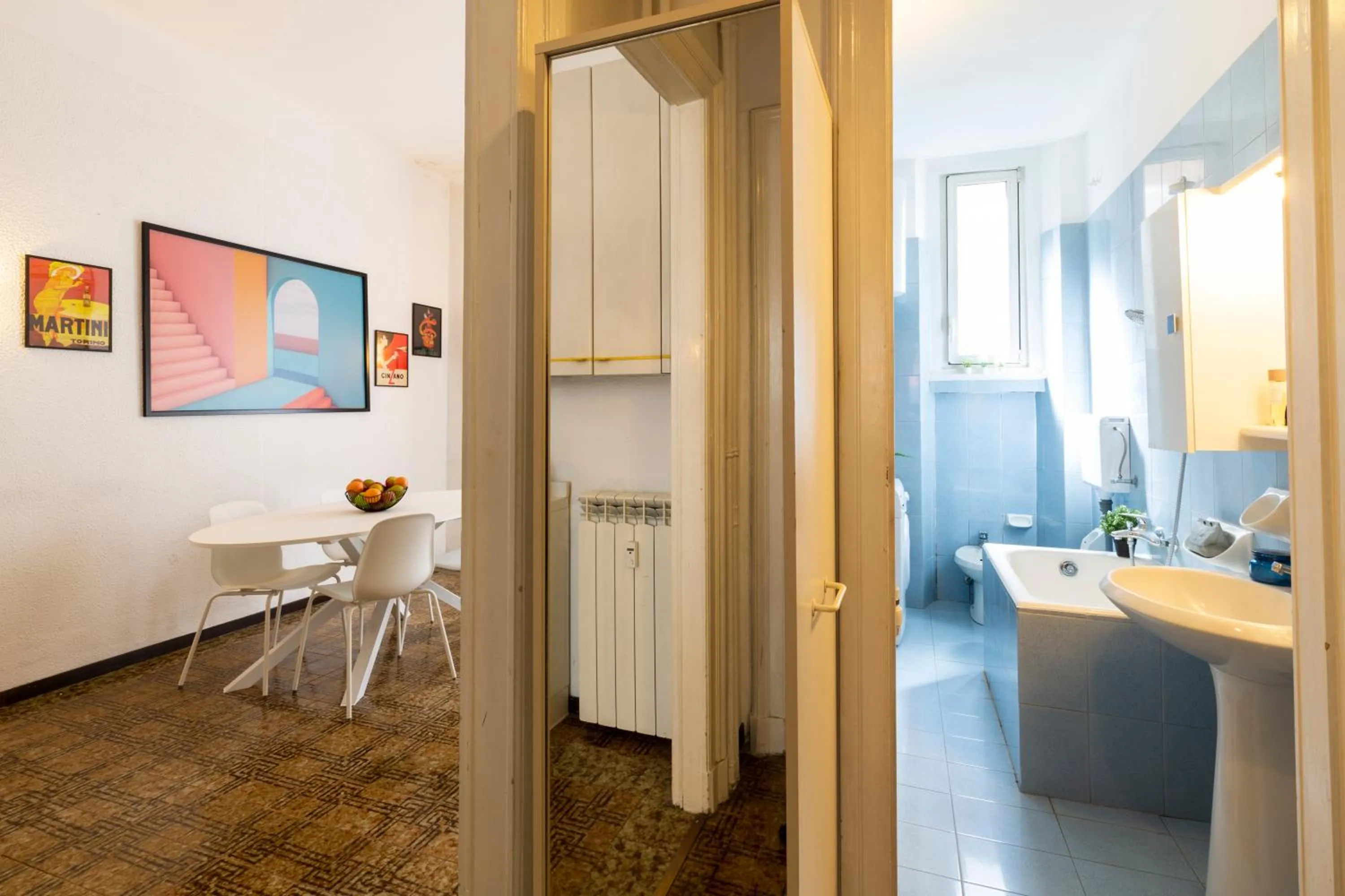 Dining area in Titty House - Crocetta