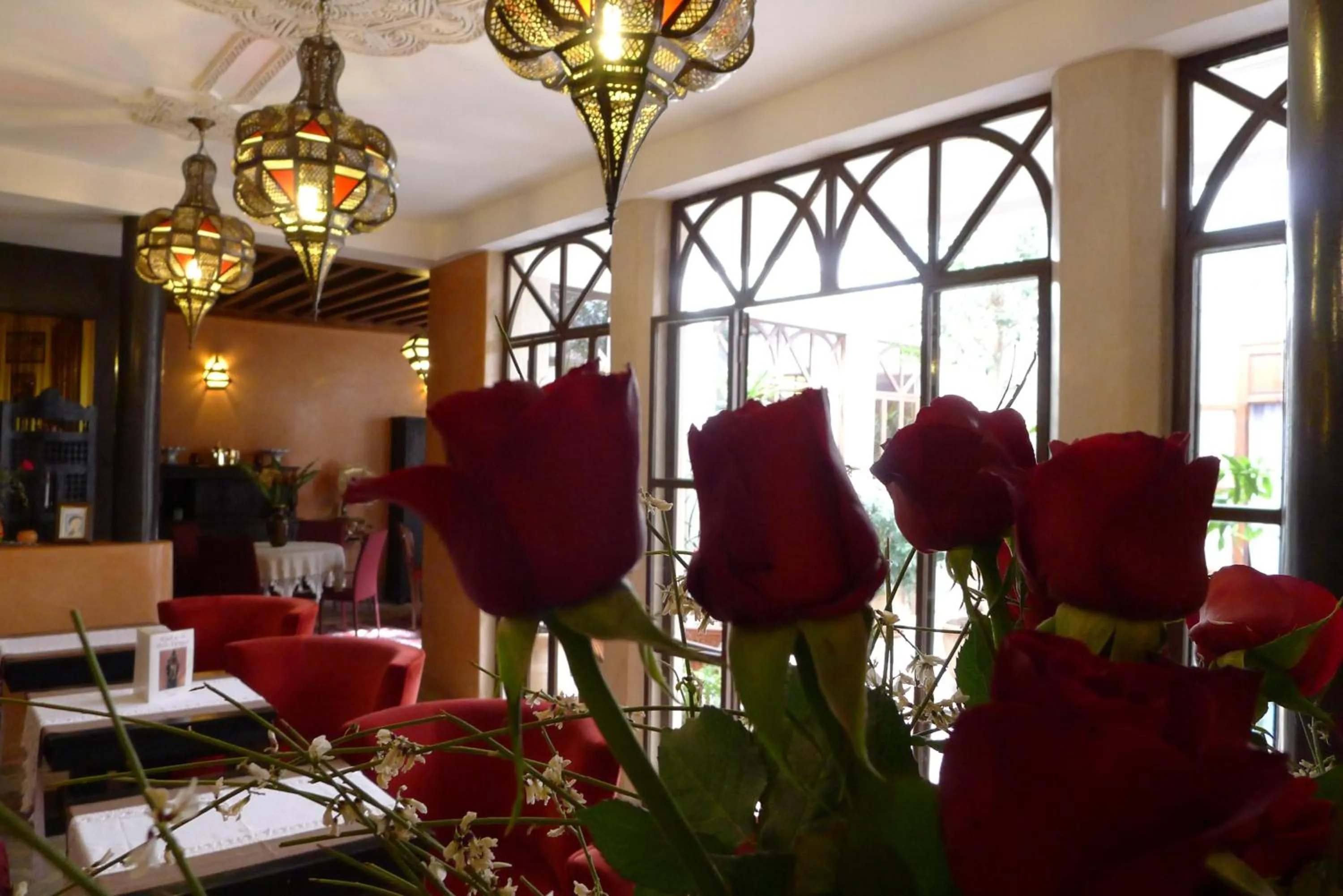 Lounge or bar in Riad Belle Epoque