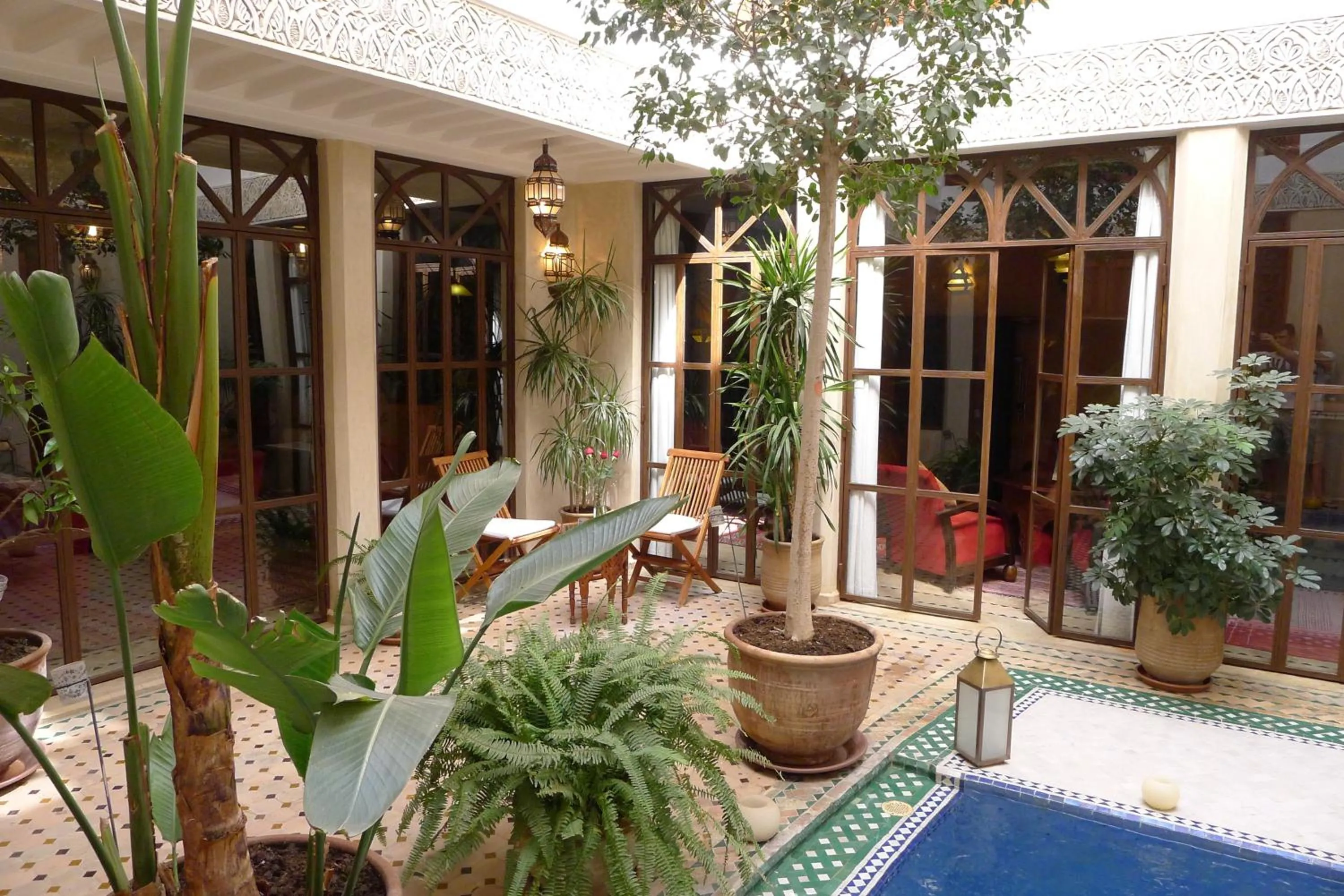 Garden in Riad Belle Epoque
