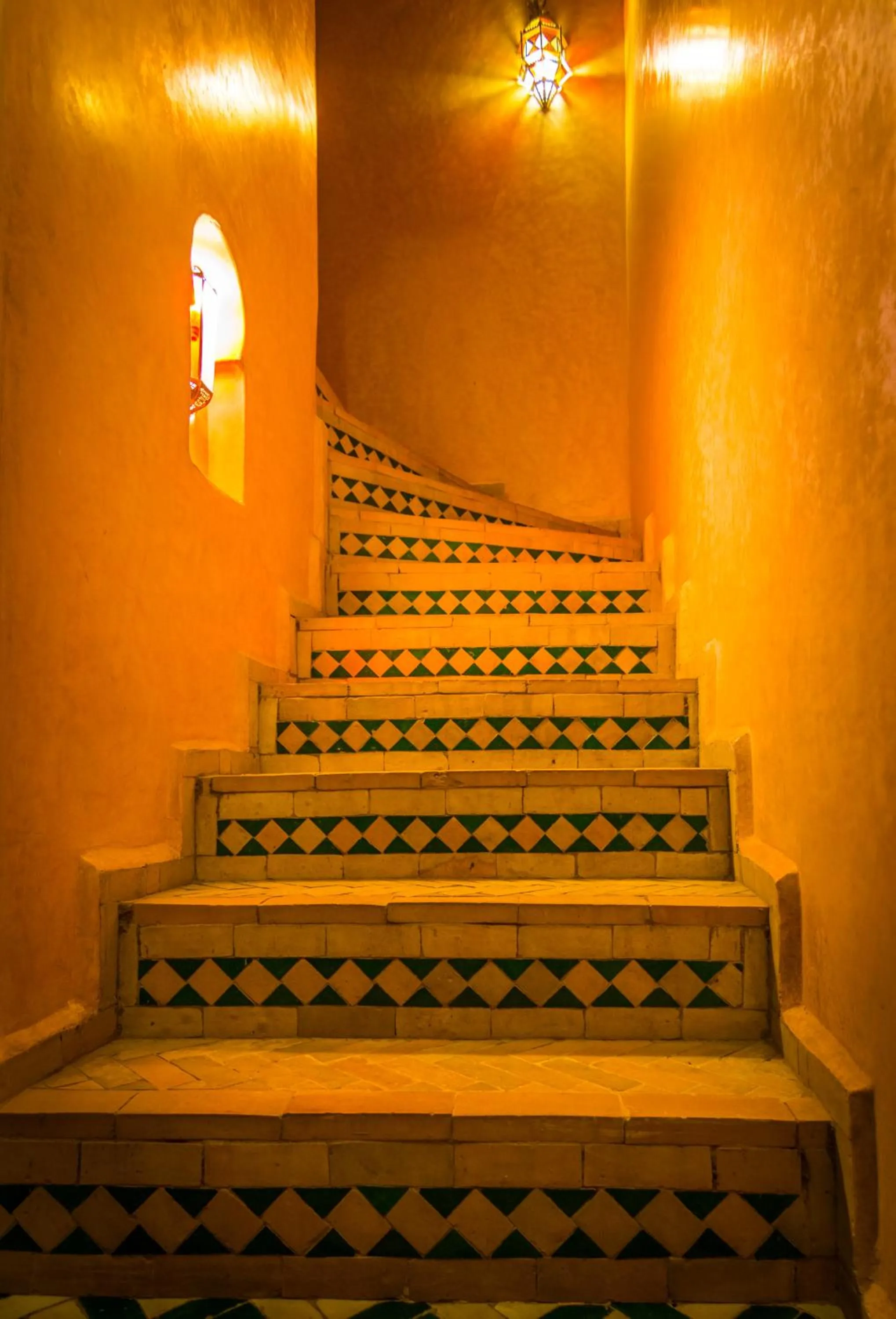 Decorative detail in Riad Belle Epoque