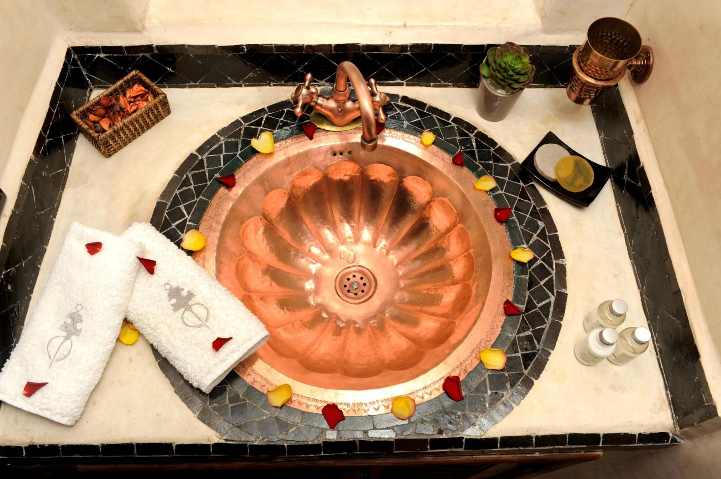 Bathroom in Riad Belle Epoque