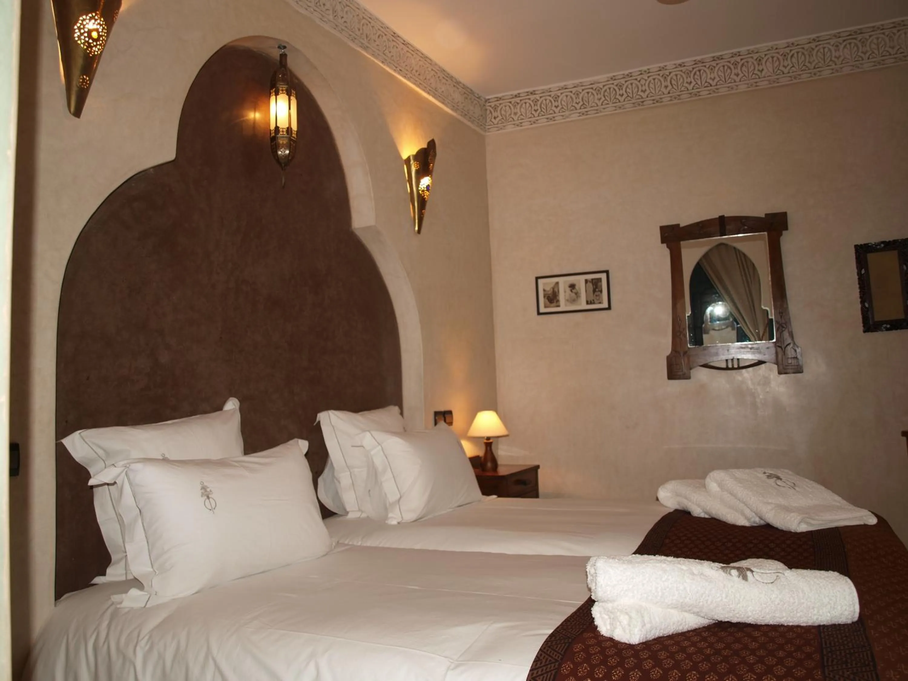 Bed in Riad Belle Epoque