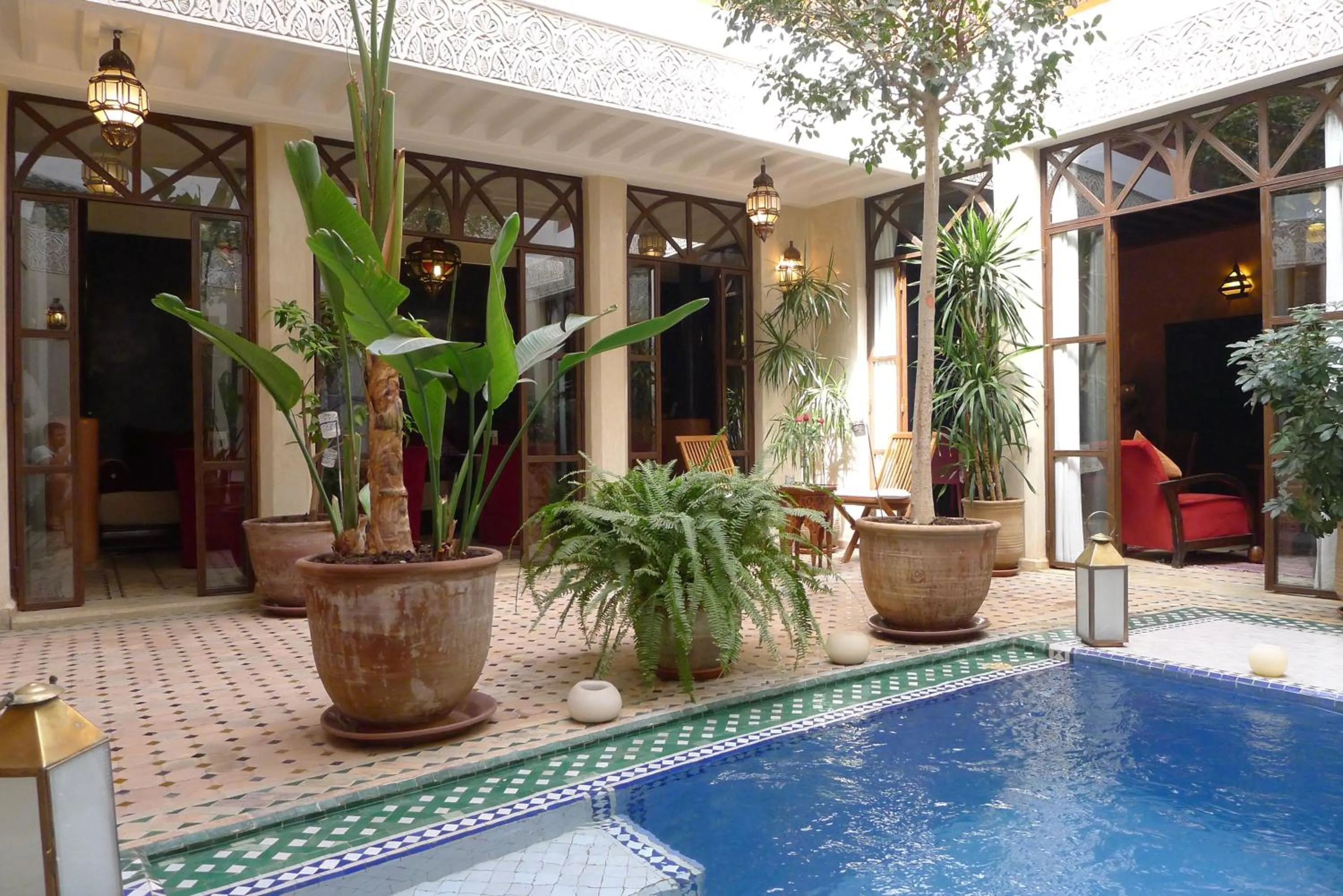 Swimming pool in Riad Belle Epoque
