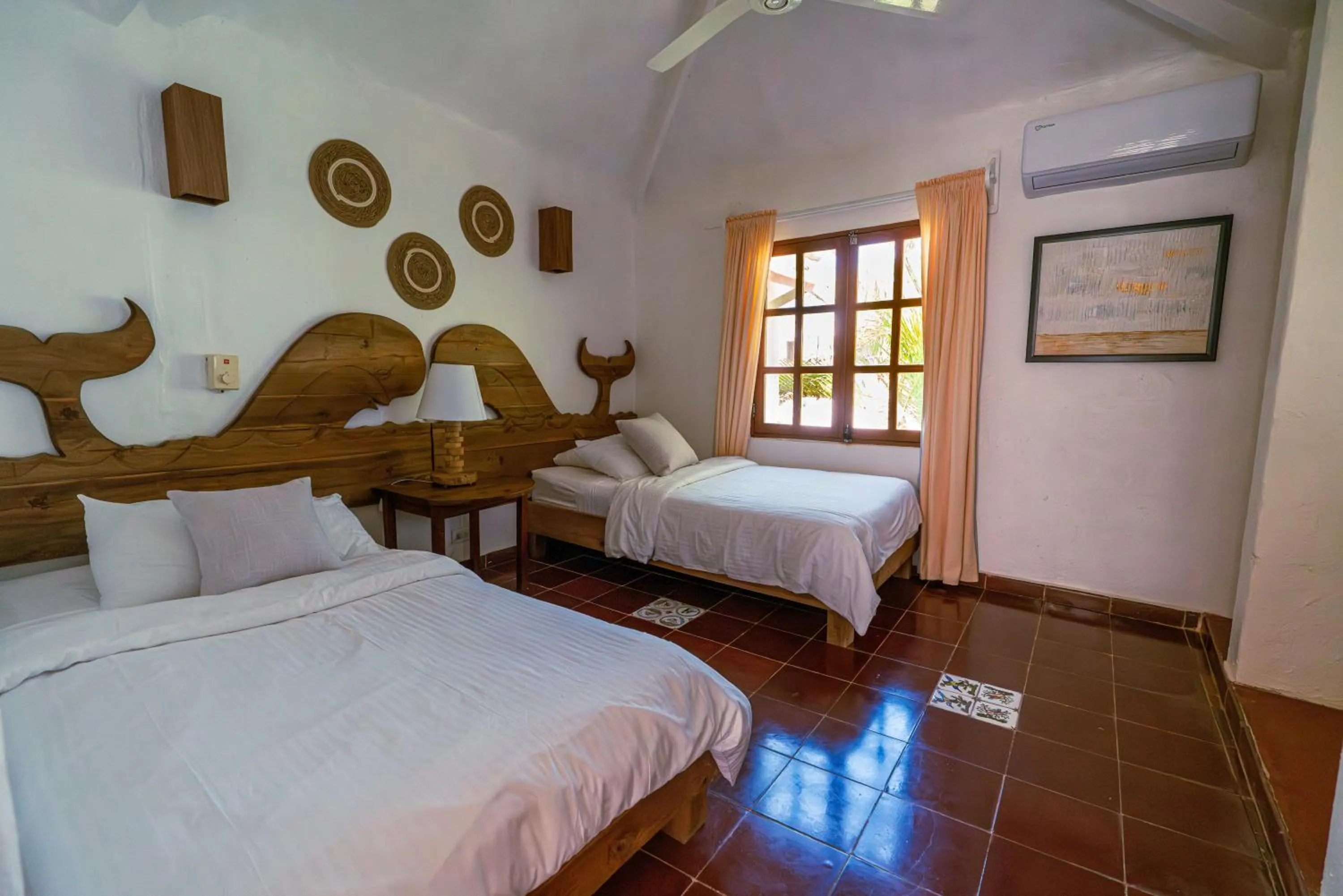 Bed in Hotel Atlantis