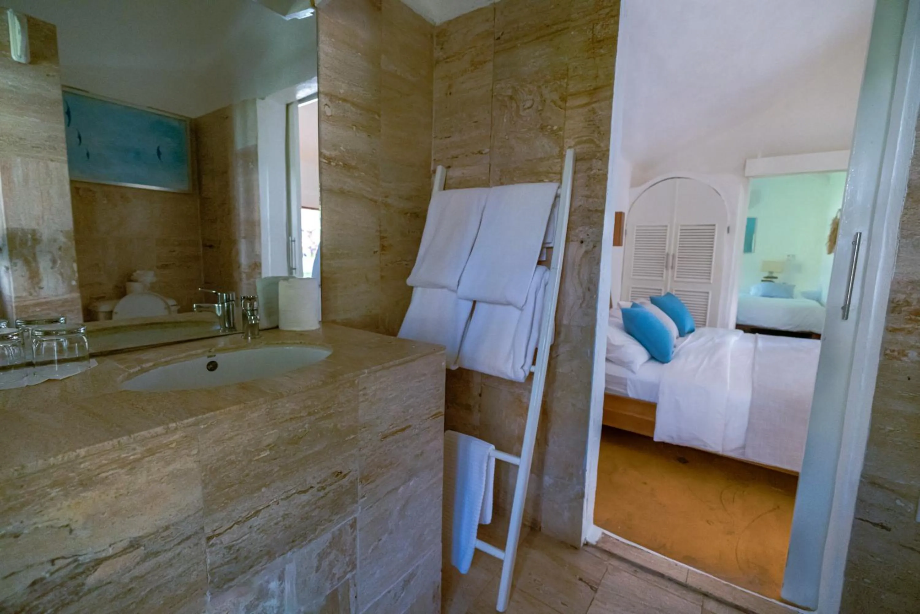 Bed in Hotel Atlantis